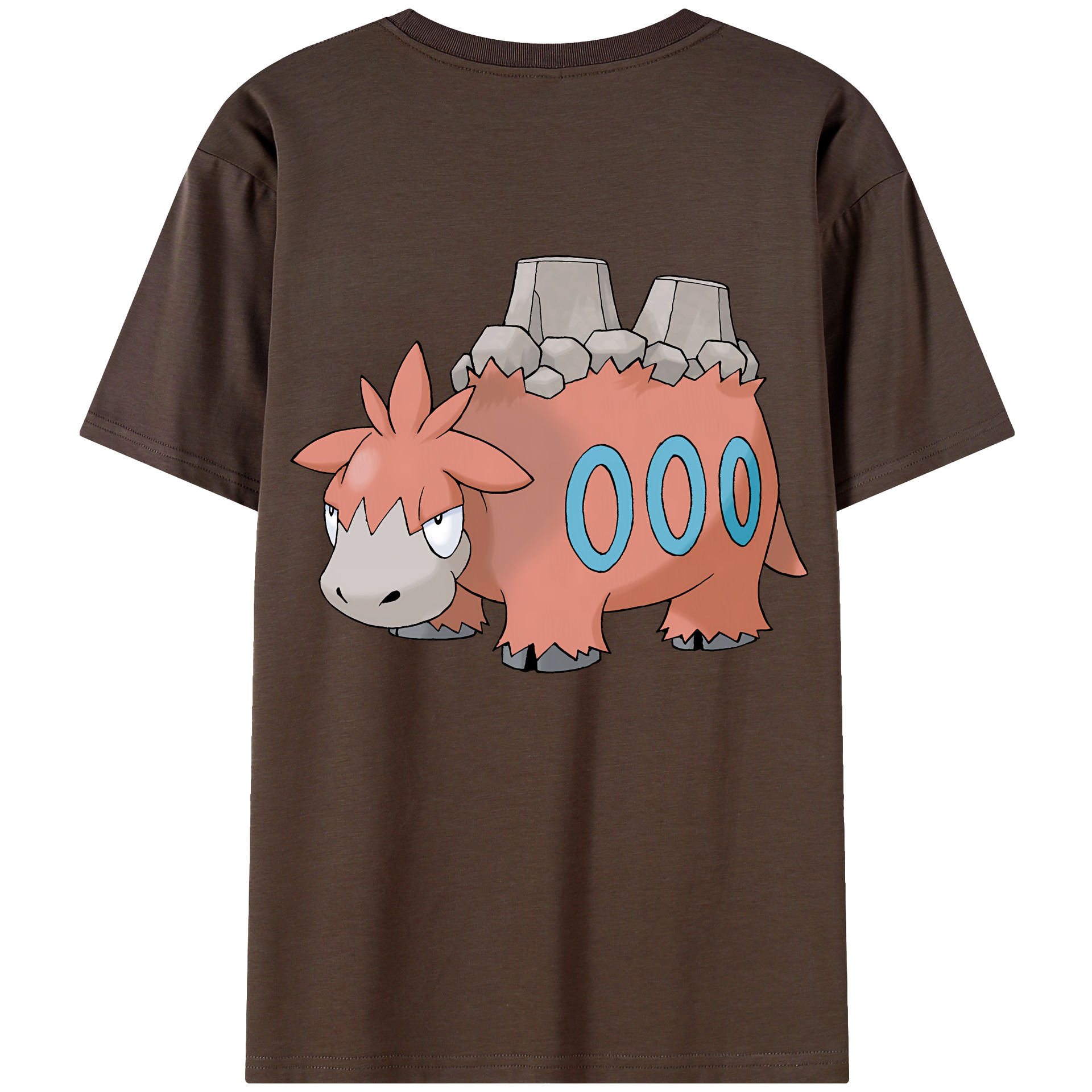 （画像用） ポケットモンスター Pokémon 綿100％半袖Tシャツ（背面プリント）