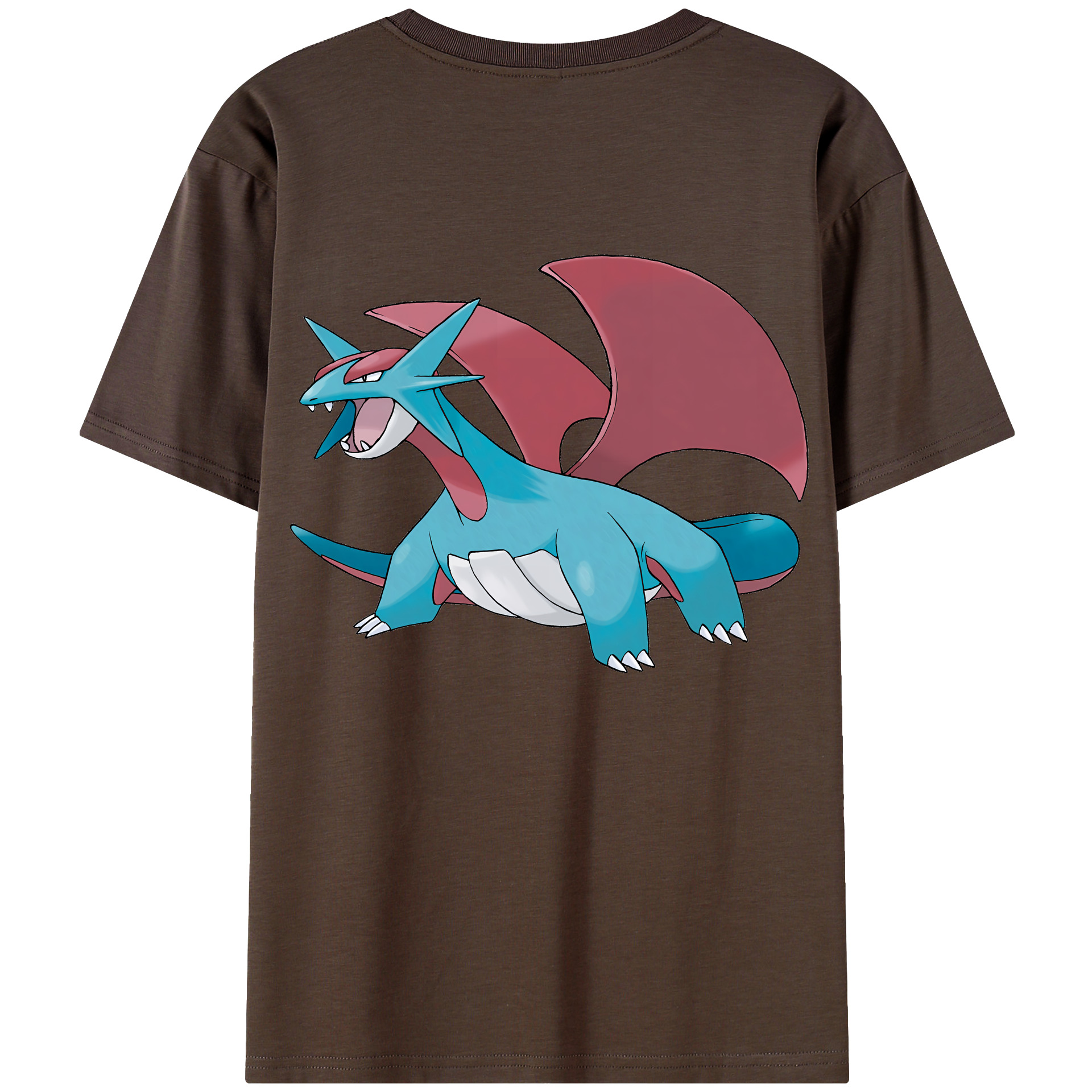 （画像用） ポケットモンスター Pokémon 綿100％半袖Tシャツ（背面プリント）