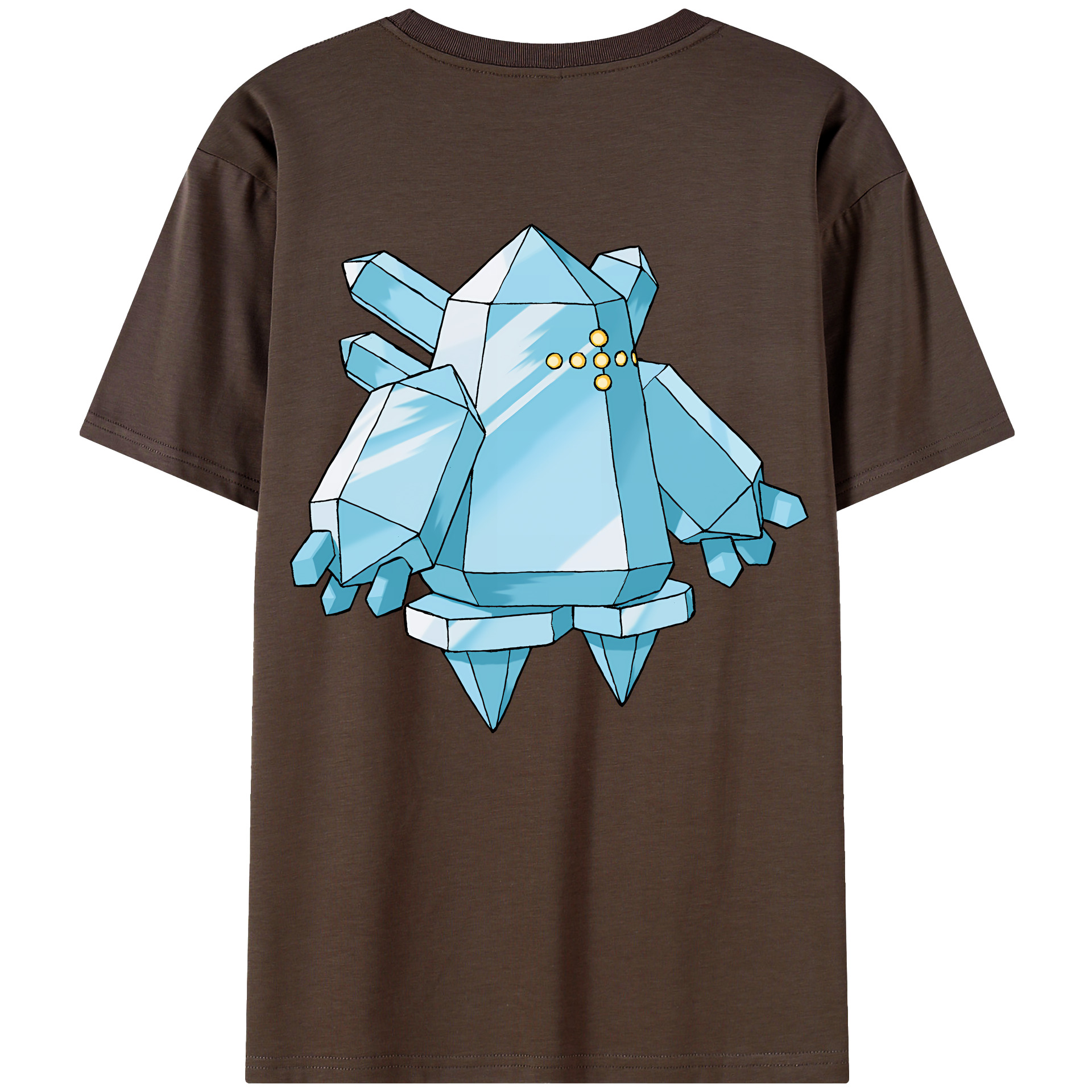 （画像用） ポケットモンスター Pokémon 綿100％半袖Tシャツ（背面プリント）