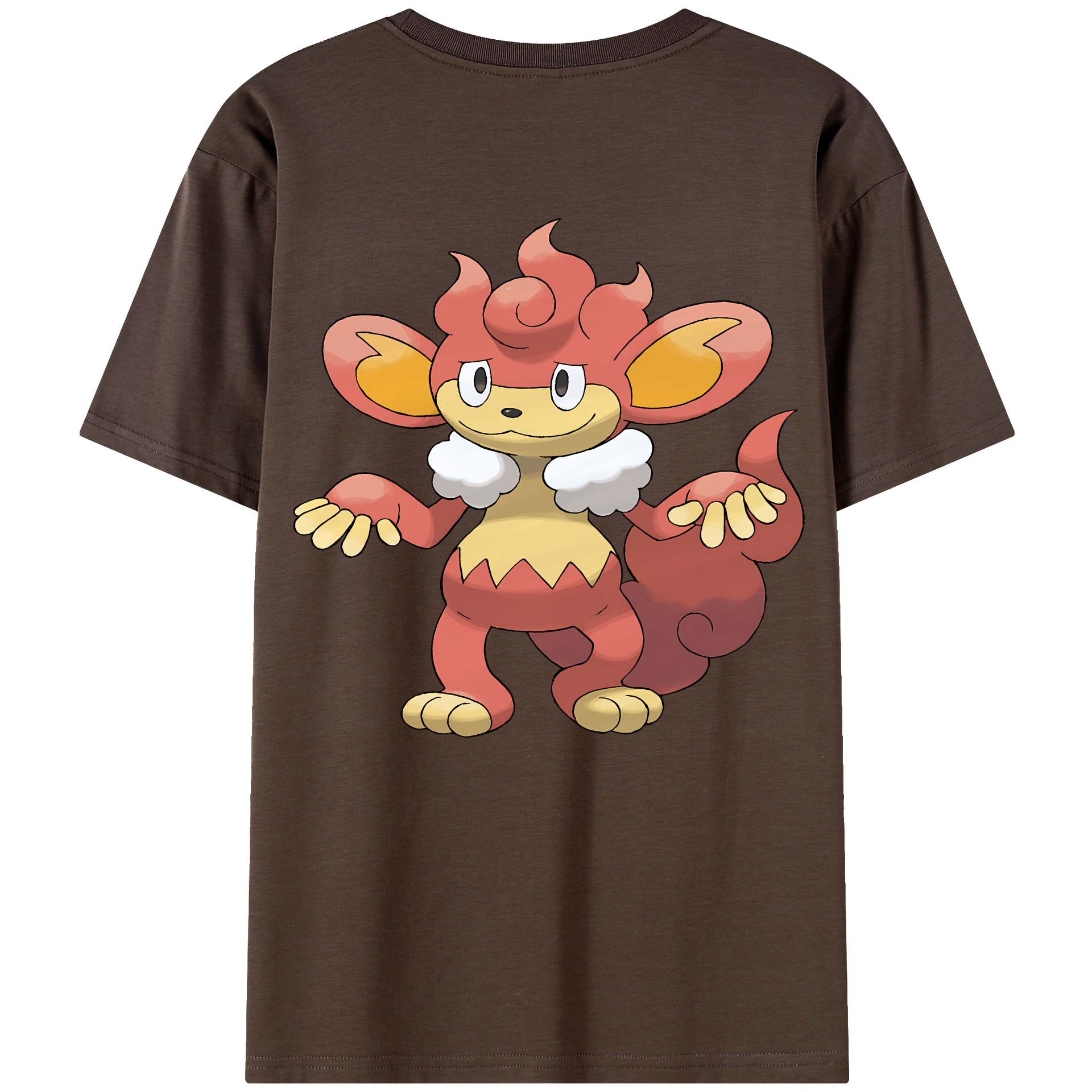（画像用） ポケットモンスター Pokémon 綿100％半袖Tシャツ（背面プリント）