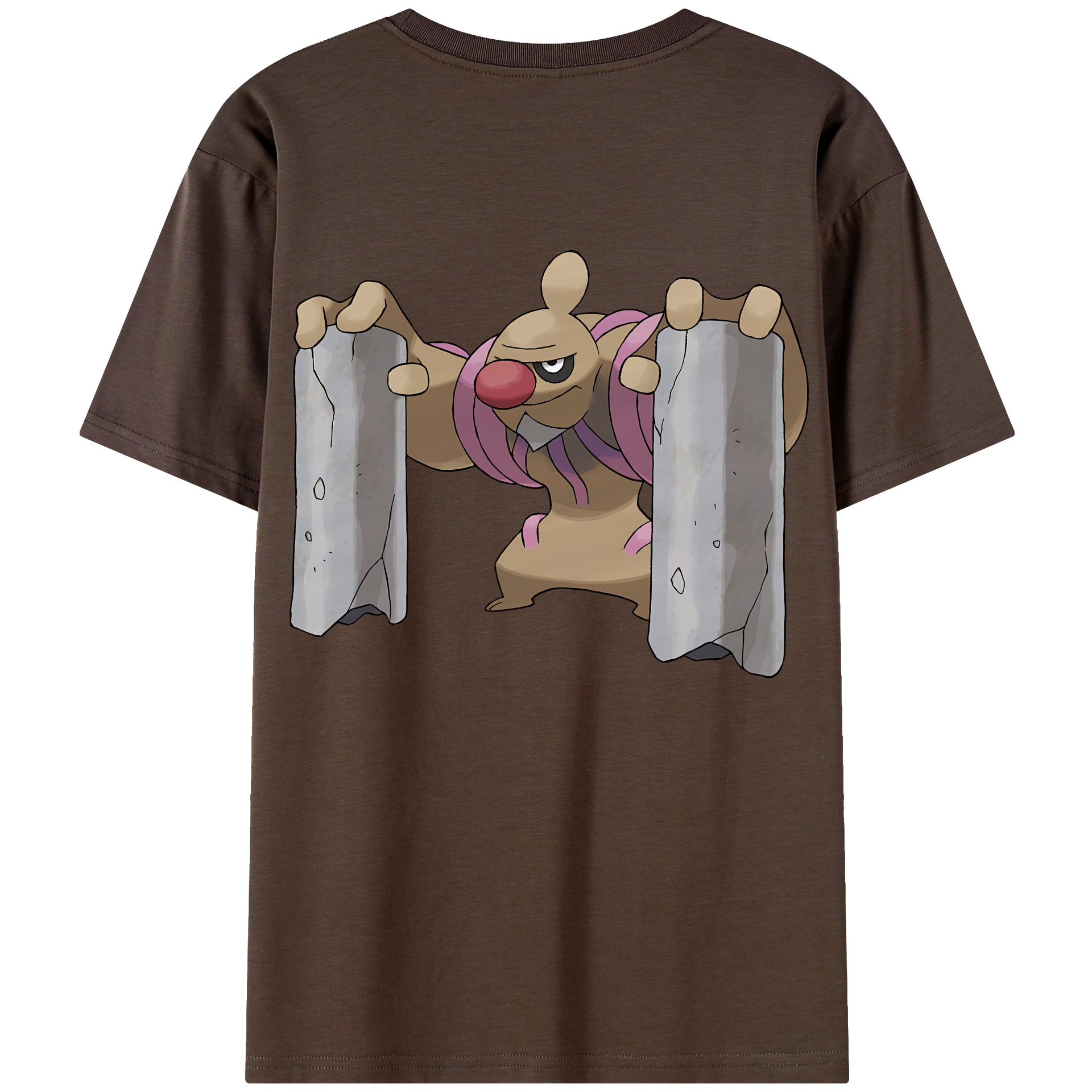 （画像用） ポケットモンスター Pokémon 綿100％半袖Tシャツ（背面プリント）