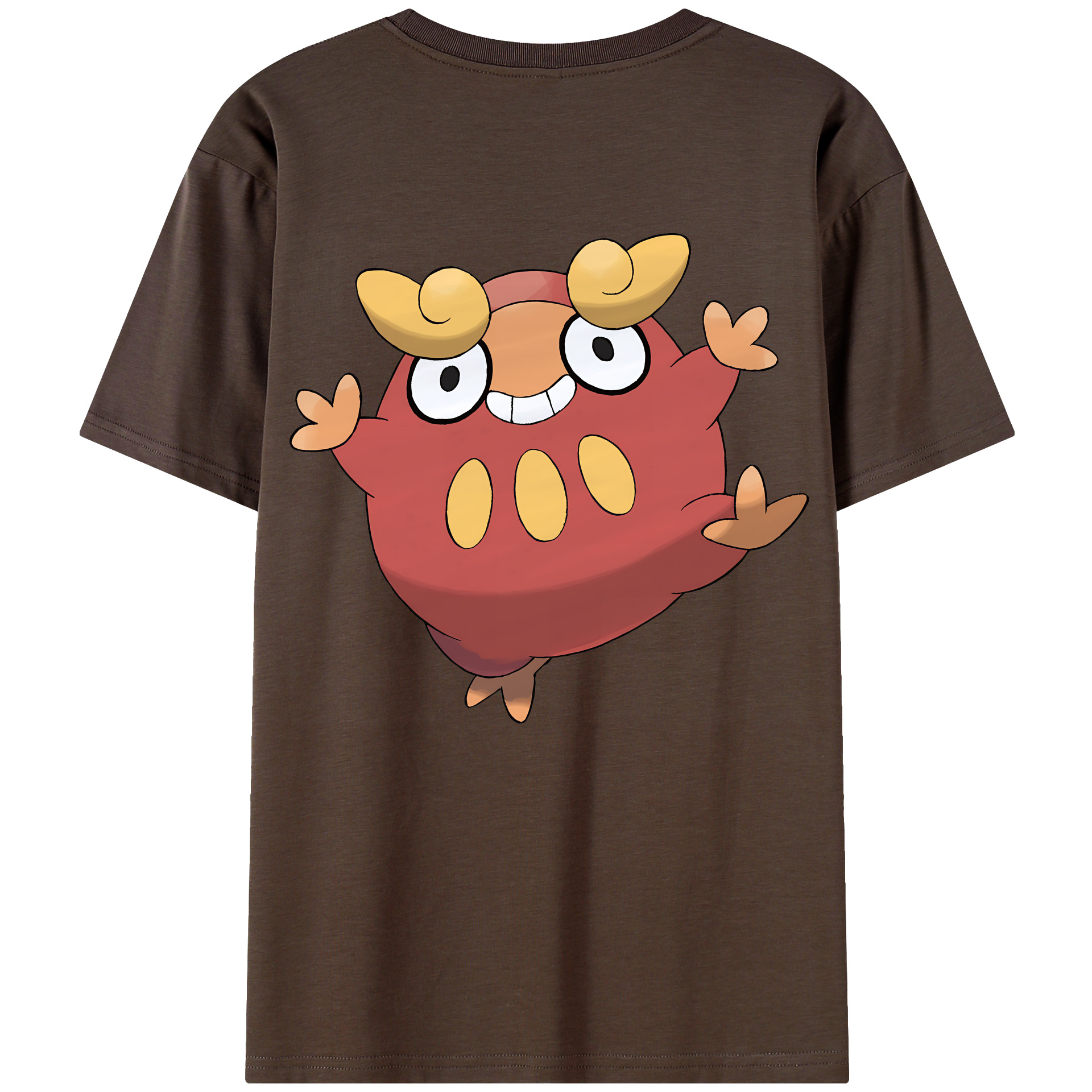 （画像用） ポケットモンスター Pokémon 綿100％半袖Tシャツ（背面プリント）