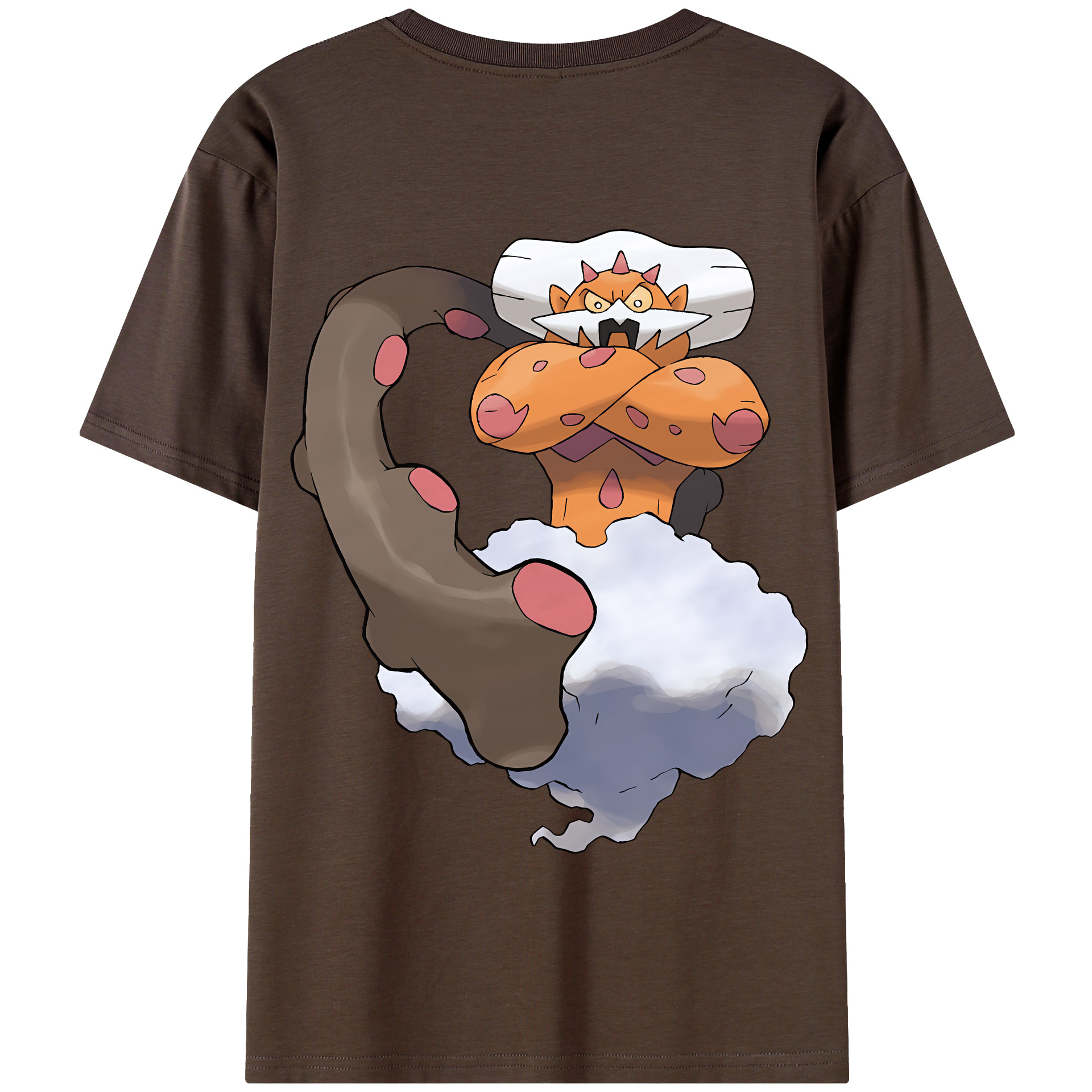 （画像用） ポケットモンスター Pokémon 綿100％半袖Tシャツ（背面プリント）