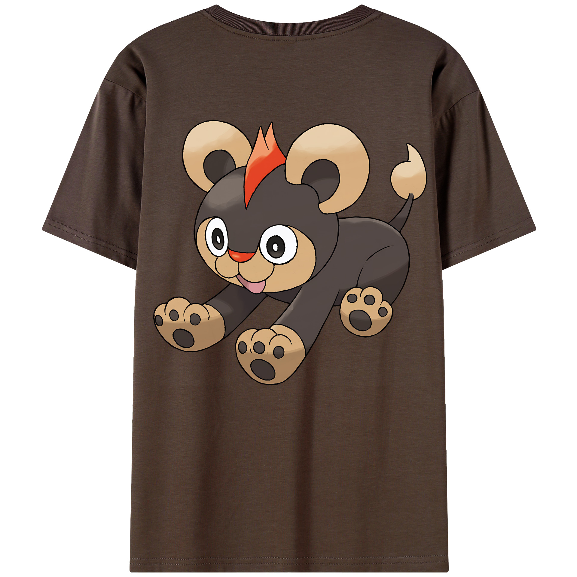 （画像用） ポケットモンスター Pokémon 綿100％半袖Tシャツ（背面プリント）