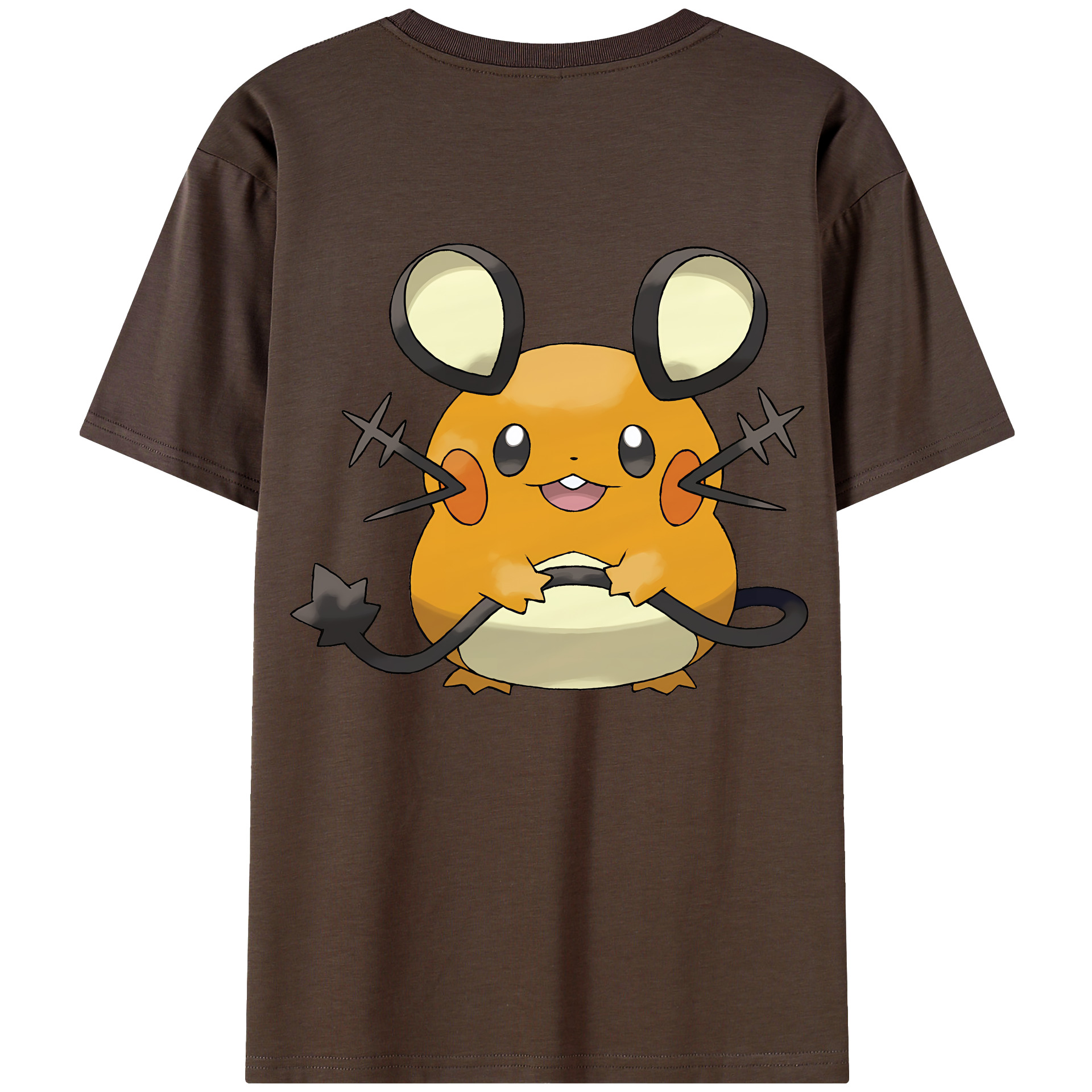 （画像用） ポケットモンスター Pokémon 綿100％半袖Tシャツ（背面プリント）