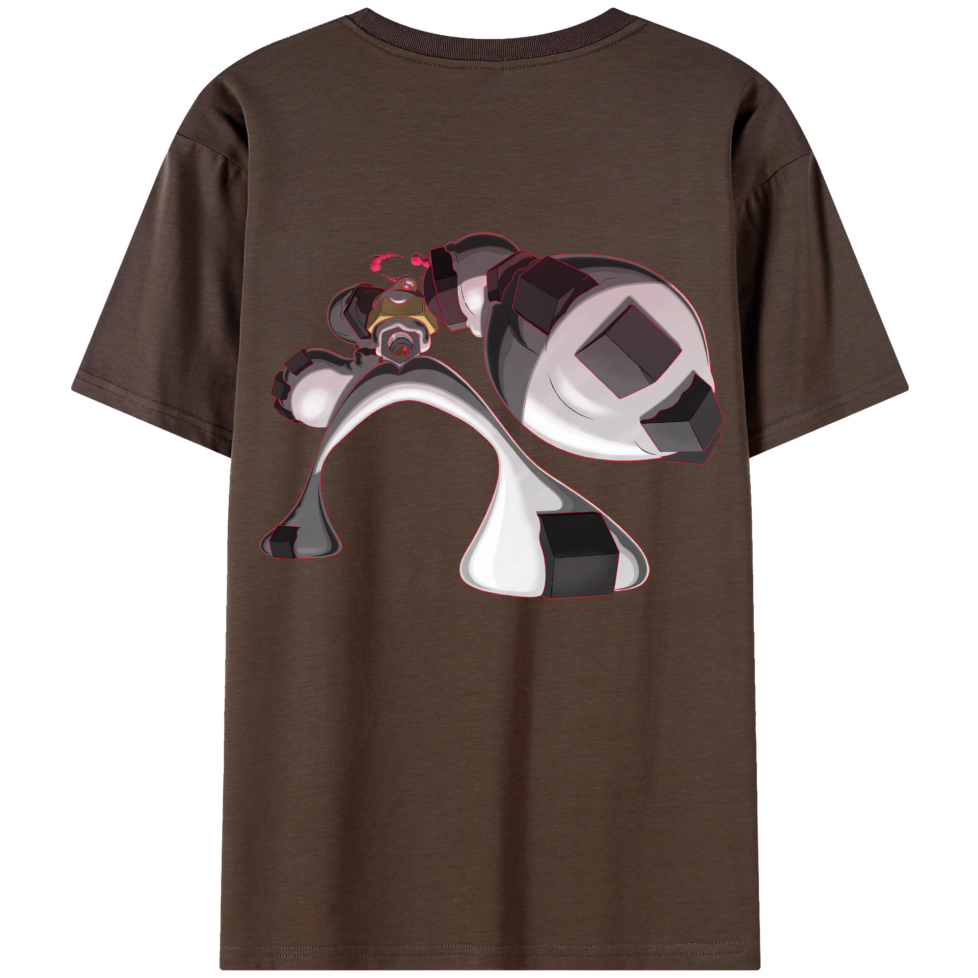 （画像用） ポケットモンスター Pokémon 綿100％半袖Tシャツ（背面プリント）