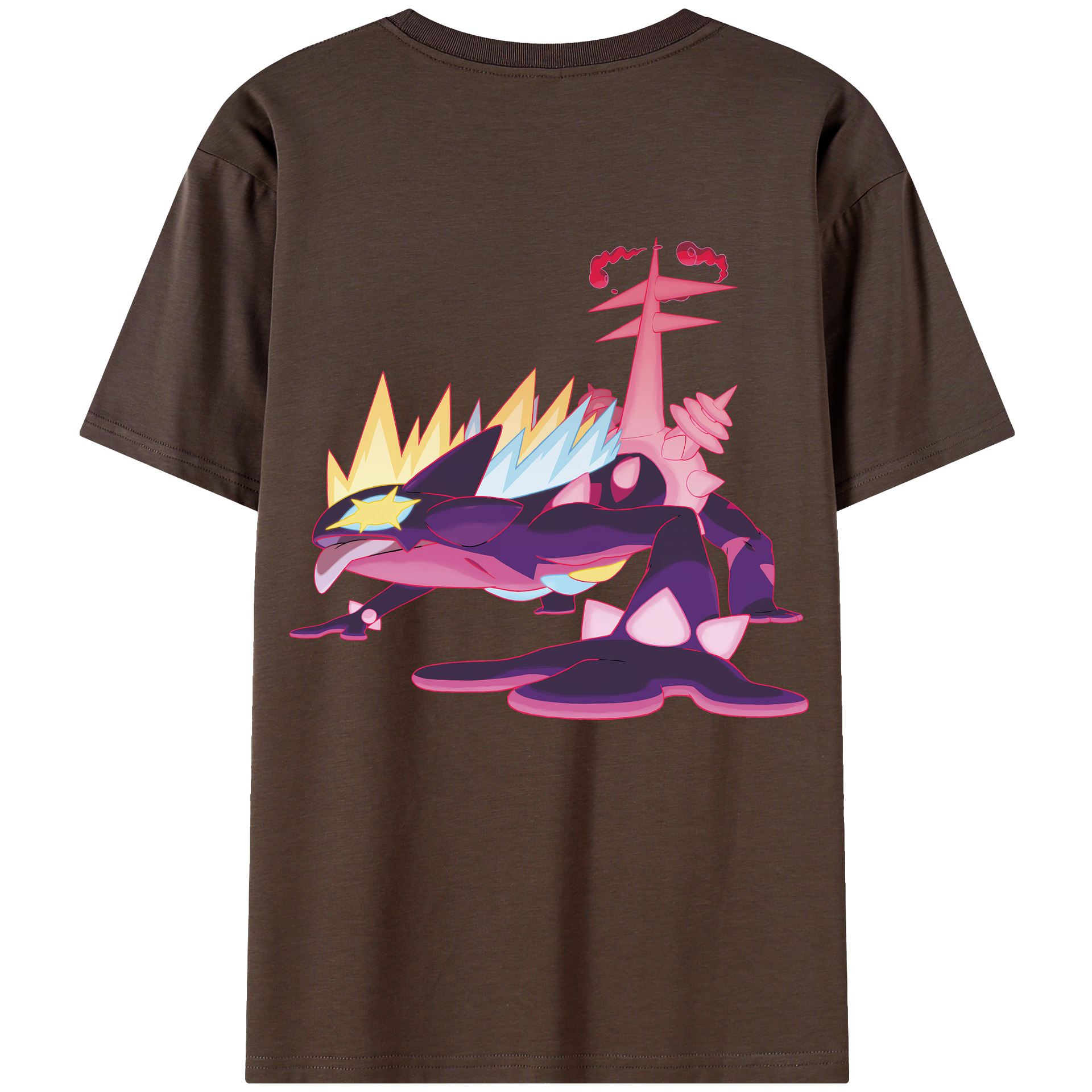 （画像用） ポケットモンスター Pokémon 綿100％半袖Tシャツ（背面プリント）