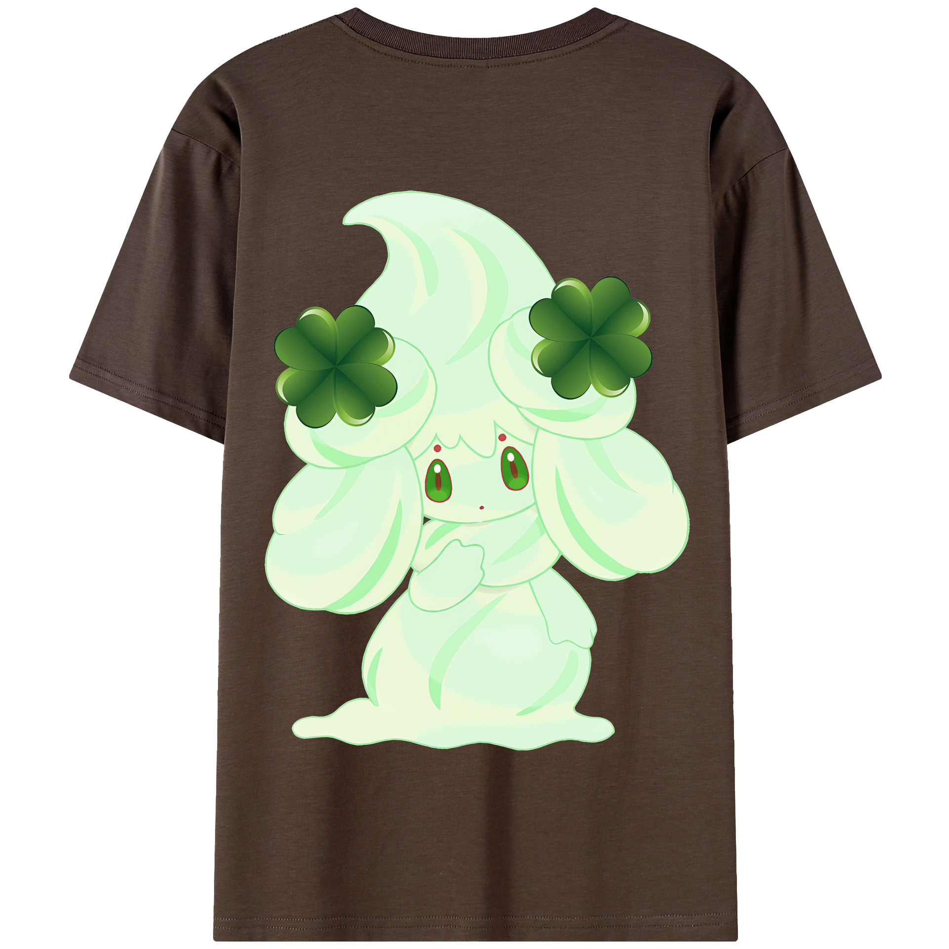 （画像用） ポケットモンスター Pokémon 綿100％半袖Tシャツ（背面プリント）