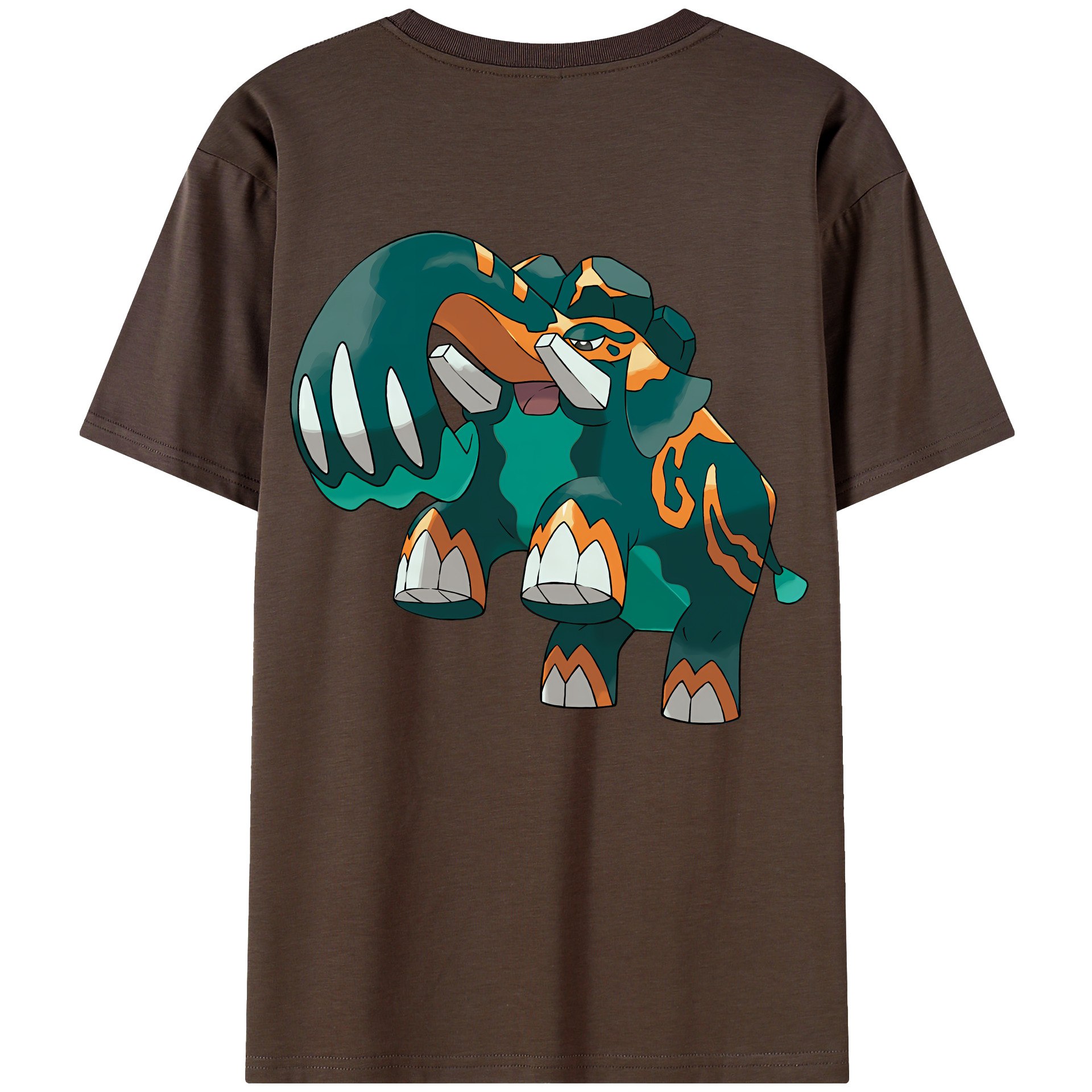 （画像用） ポケットモンスター Pokémon 綿100％半袖Tシャツ（背面プリント）