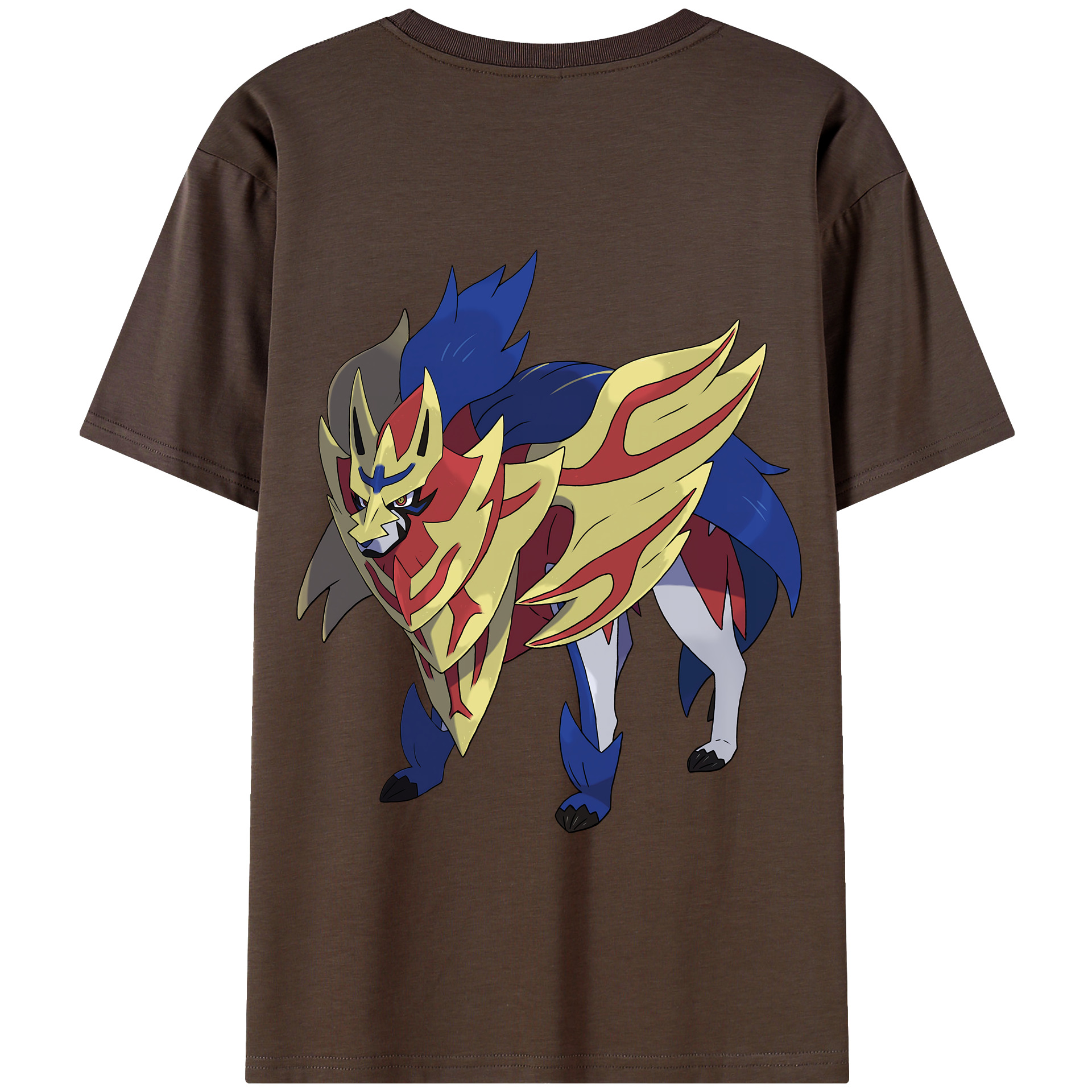 （画像用） ポケットモンスター Pokémon 綿100％半袖Tシャツ（背面プリント）