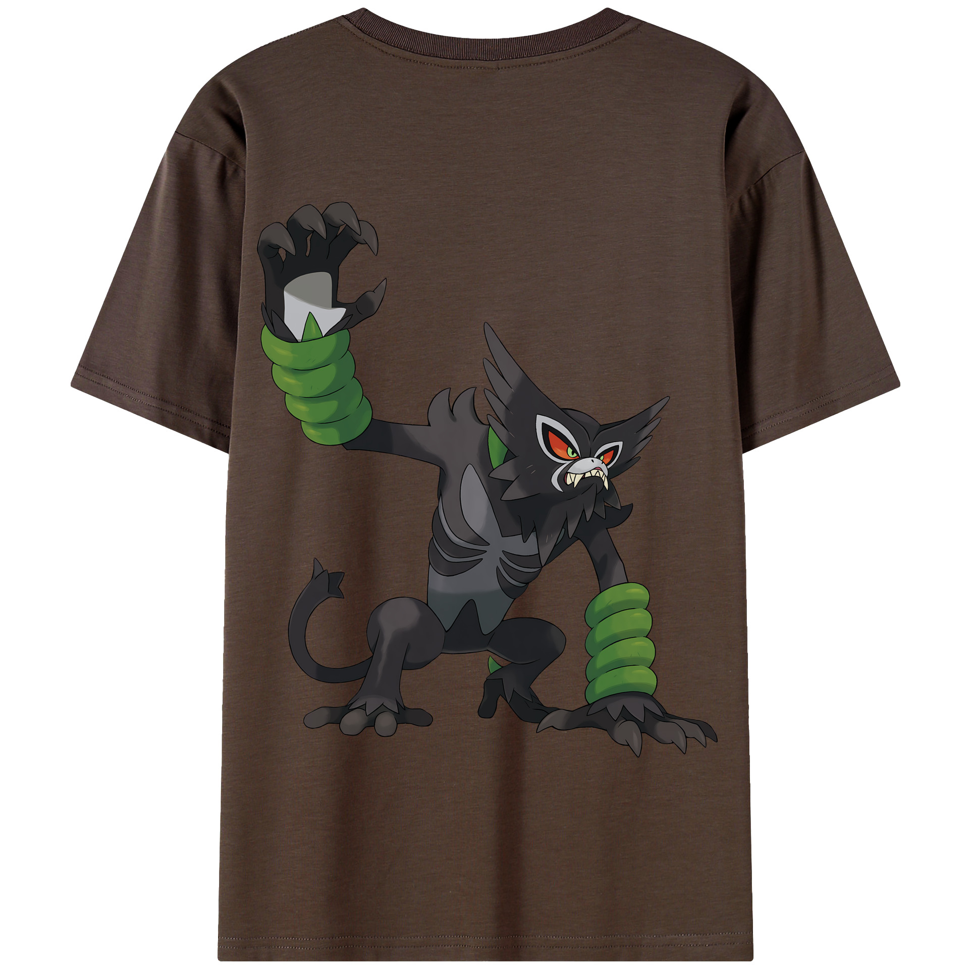 （画像用） ポケットモンスター Pokémon 綿100％半袖Tシャツ（背面プリント）