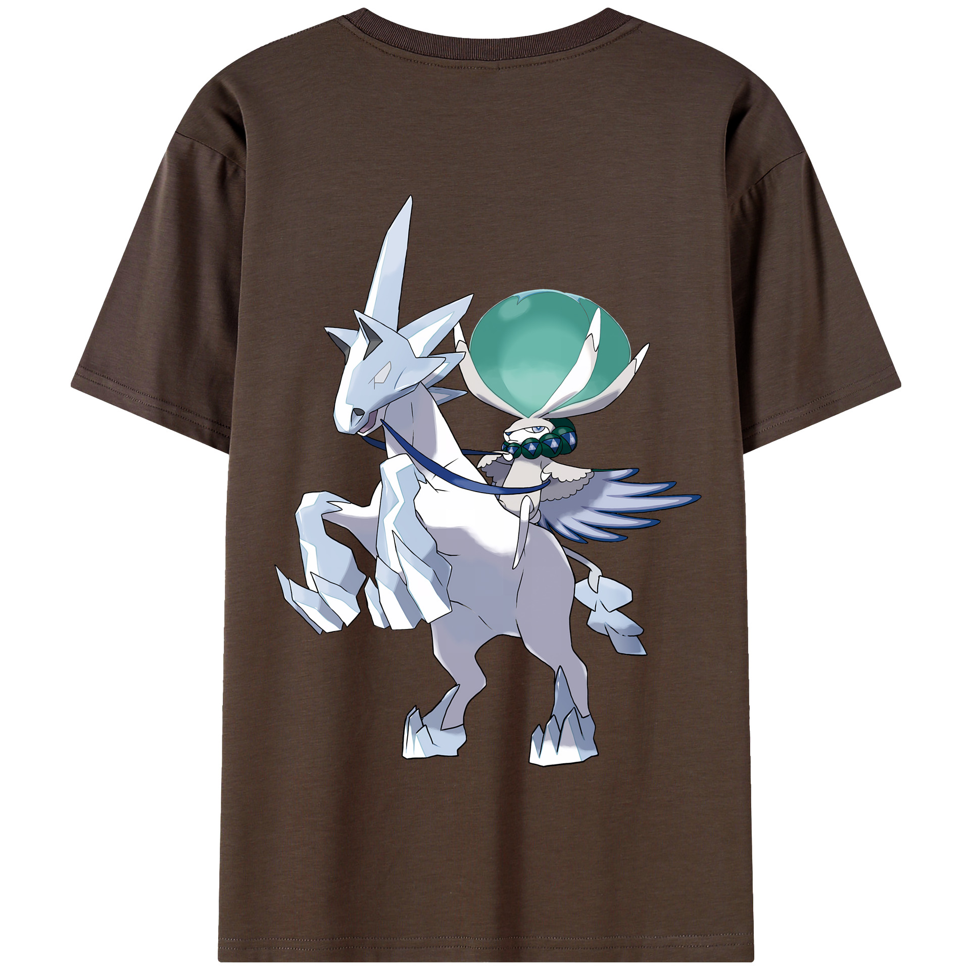 （画像用） ポケットモンスター Pokémon 綿100％半袖Tシャツ（背面プリント）