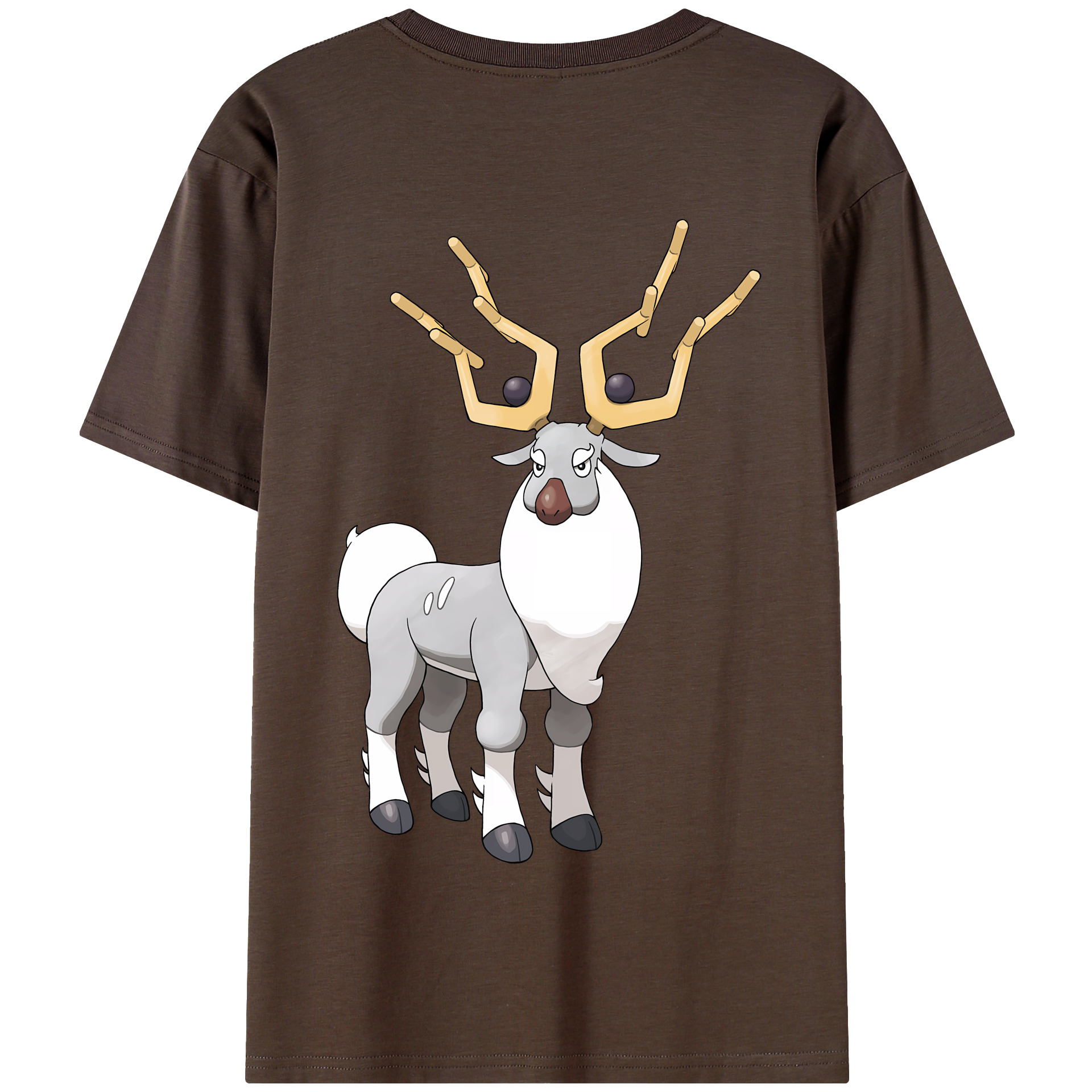 （画像用） ポケットモンスター Pokémon 綿100％半袖Tシャツ（背面プリント）