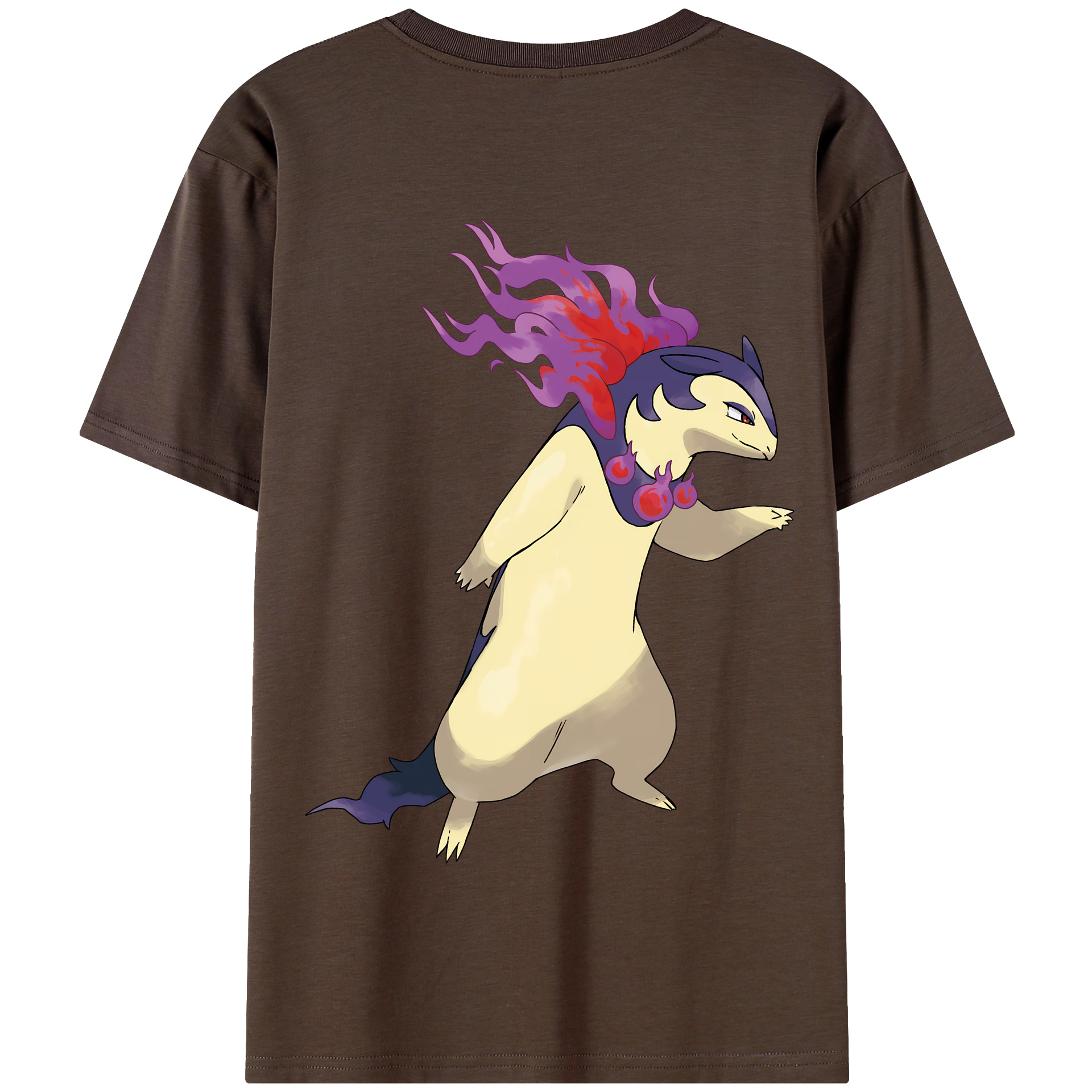 （画像用） ポケットモンスター Pokémon 綿100％半袖Tシャツ（背面プリント）