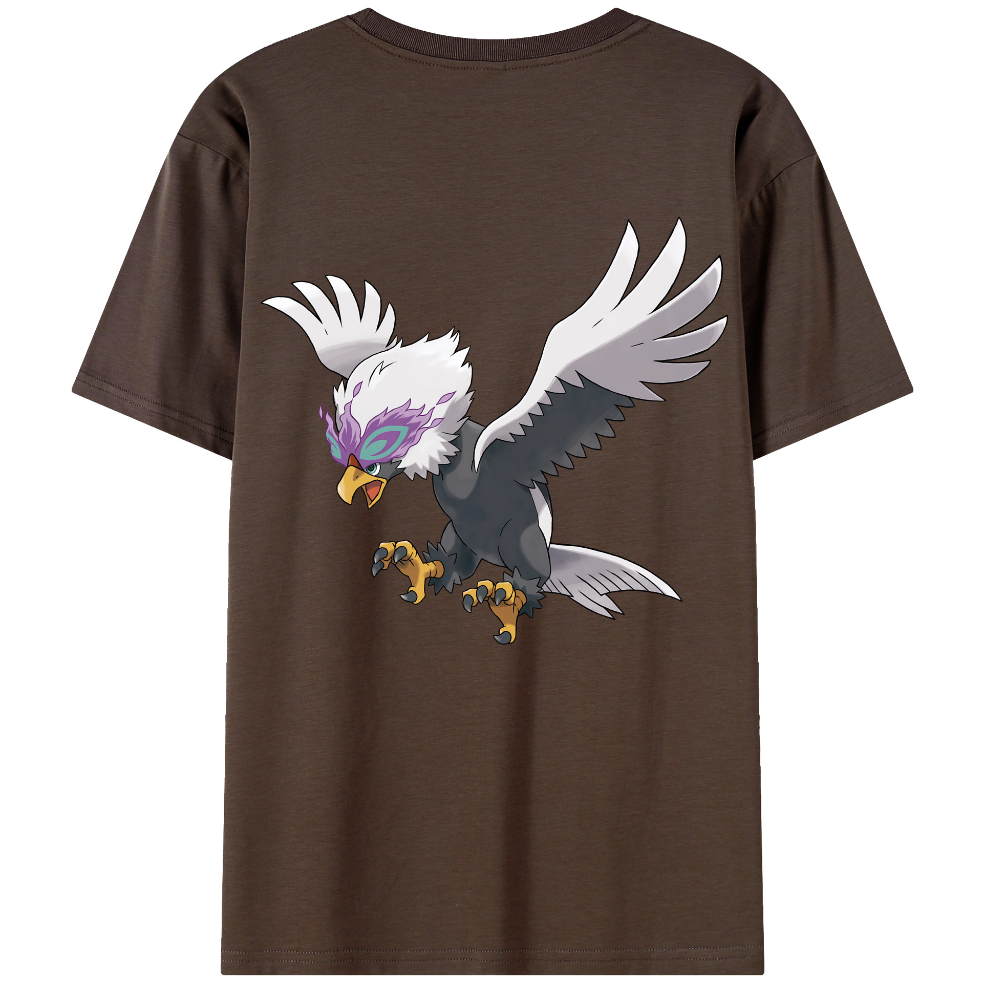 （画像用） ポケットモンスター Pokémon 綿100％半袖Tシャツ（背面プリント）
