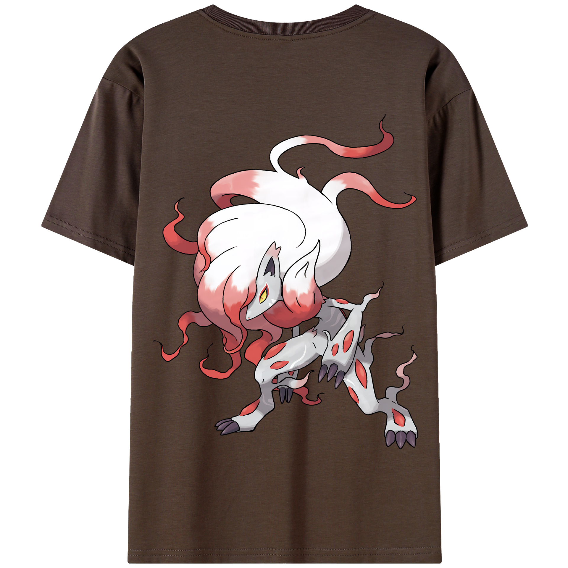 （画像用） ポケットモンスター Pokémon 綿100％半袖Tシャツ（背面プリント）
