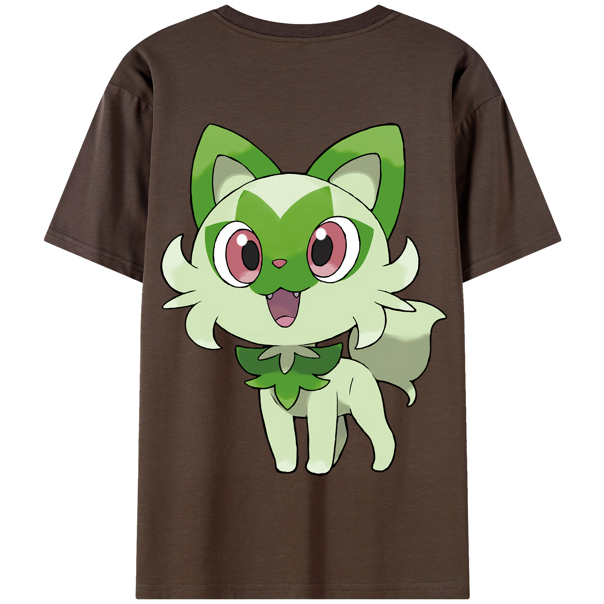 （画像用） ポケットモンスター Pokémon 綿100％半袖Tシャツ（背面プリント）