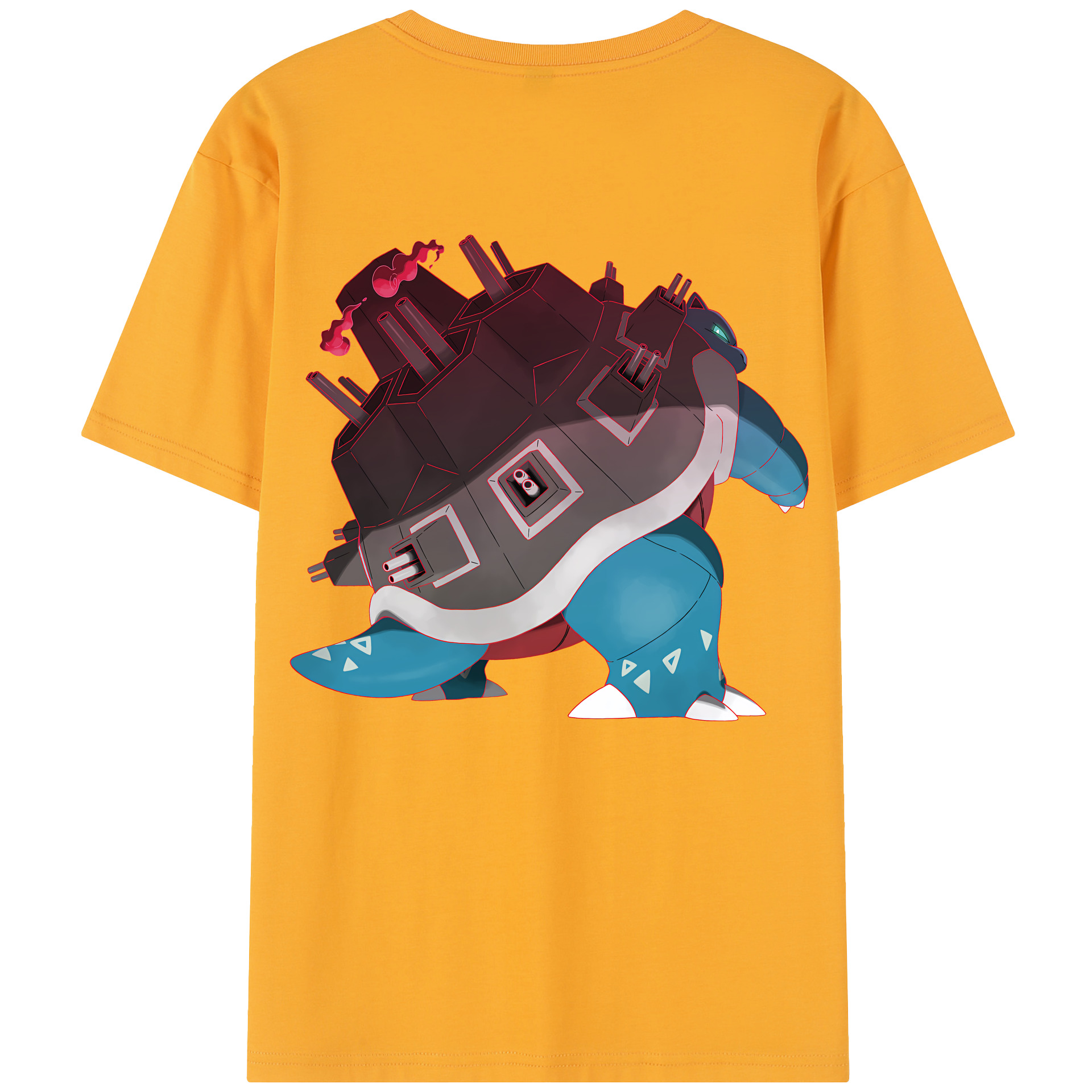 （画像用） ポケットモンスター Pokémon 綿100％半袖Tシャツ（背面プリント）