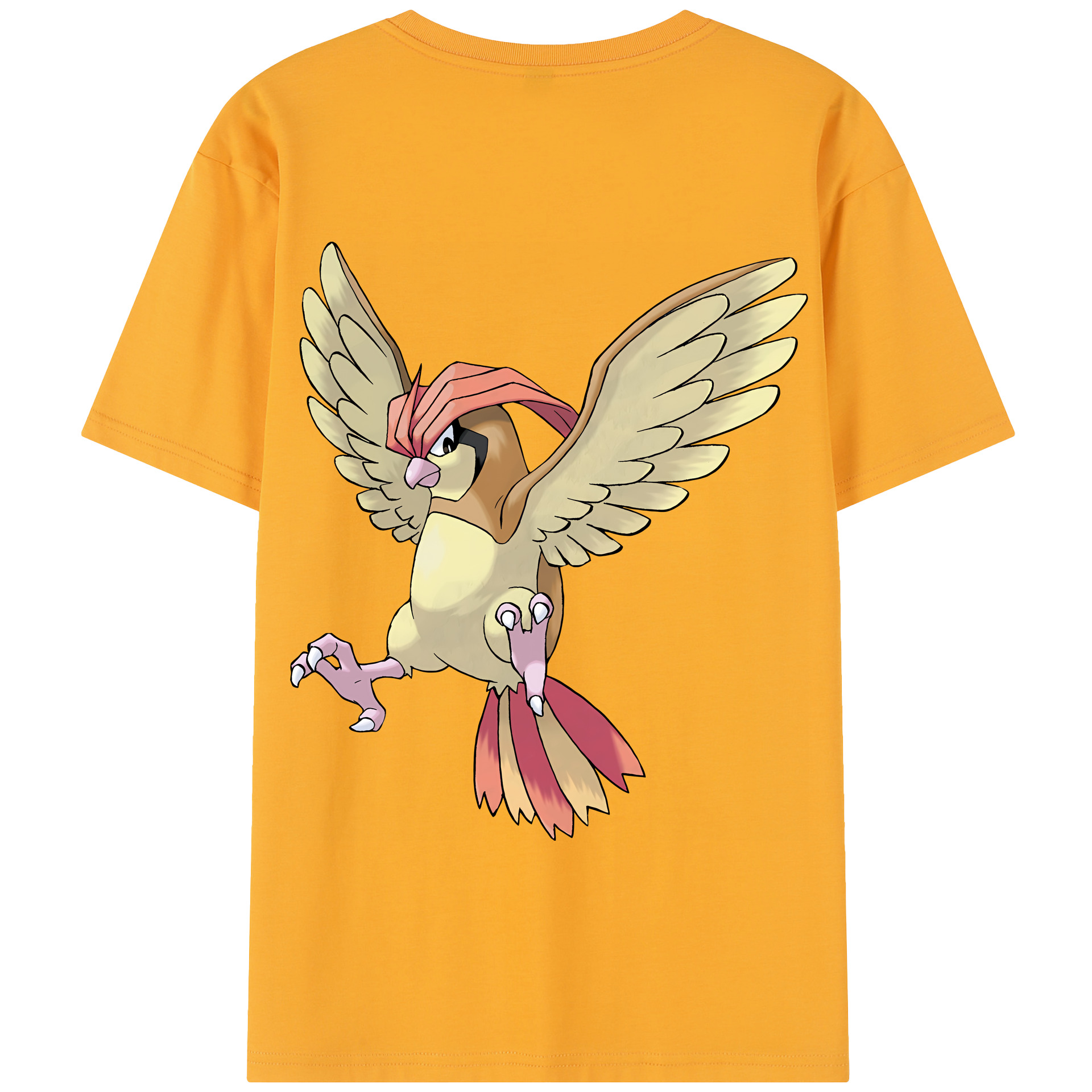 （画像用） ポケットモンスター Pokémon 綿100％半袖Tシャツ（背面プリント）