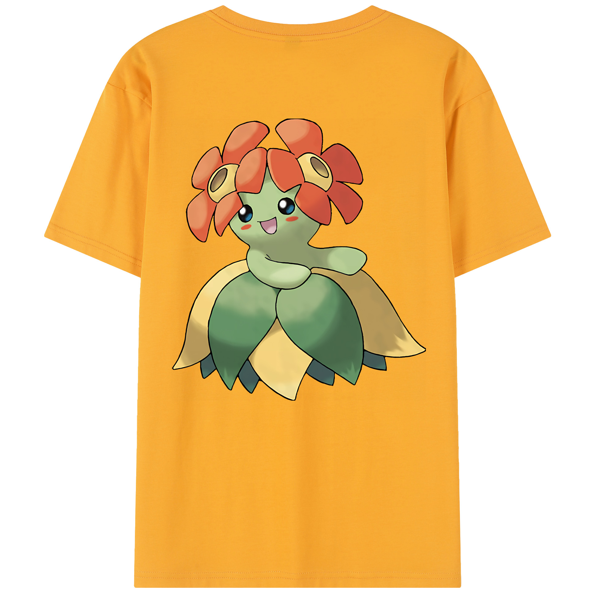 （画像用） ポケットモンスター Pokémon 綿100％半袖Tシャツ（背面プリント）