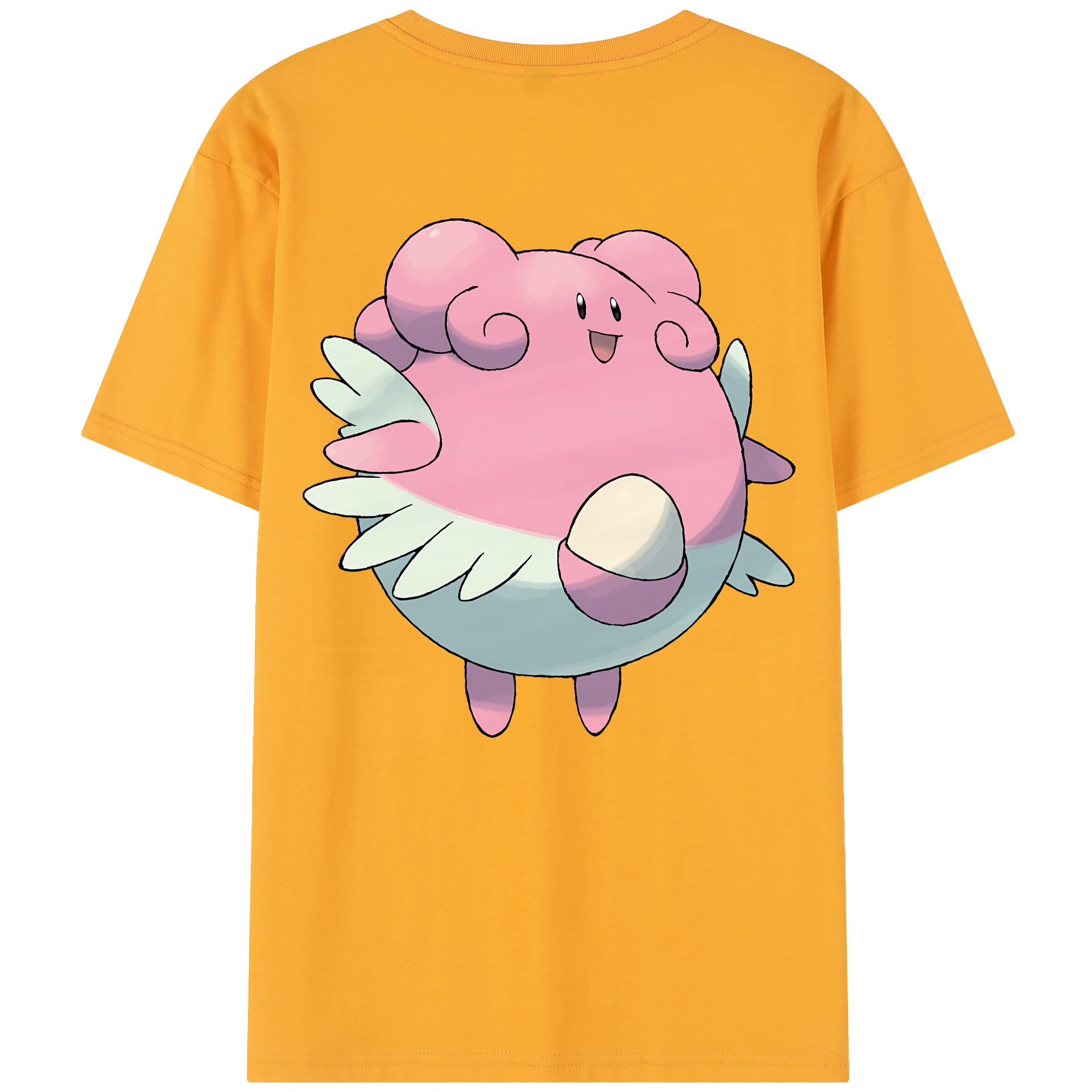 （画像用） ポケットモンスター Pokémon 綿100％半袖Tシャツ（背面プリント）