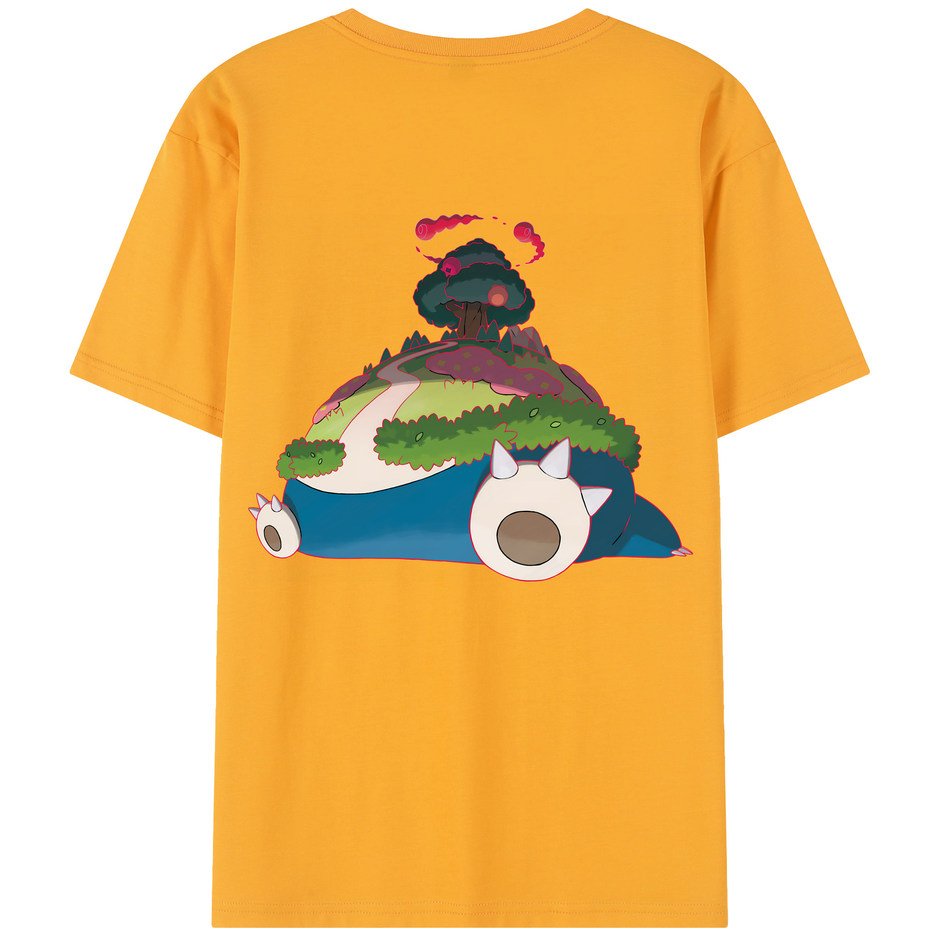 （画像用） ポケットモンスター Pokémon 綿100％半袖Tシャツ（背面プリント）