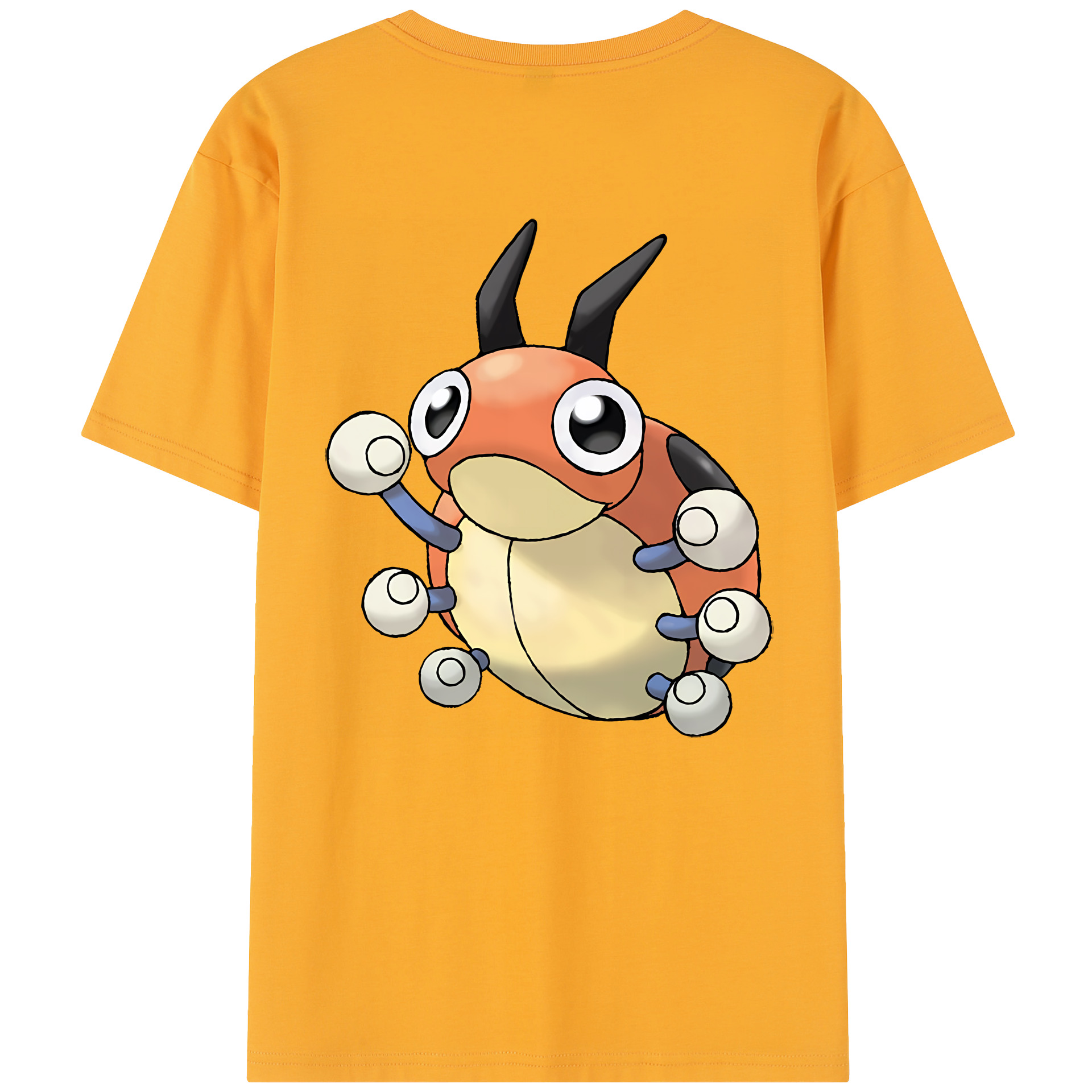 （画像用） ポケットモンスター Pokémon 綿100％半袖Tシャツ（背面プリント）