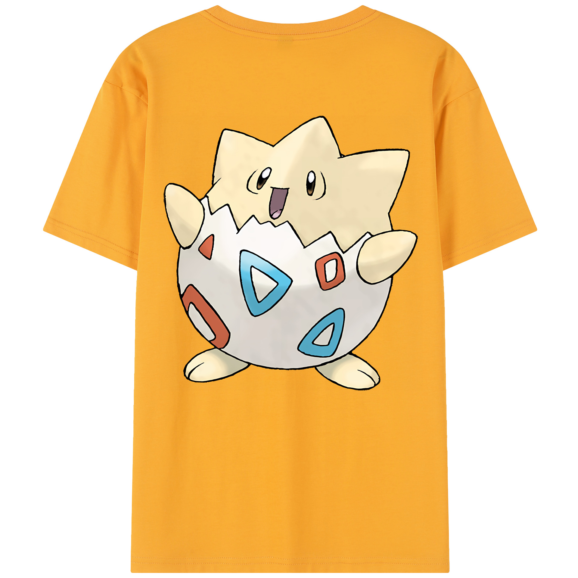 （画像用） ポケットモンスター Pokémon 綿100％半袖Tシャツ（背面プリント）