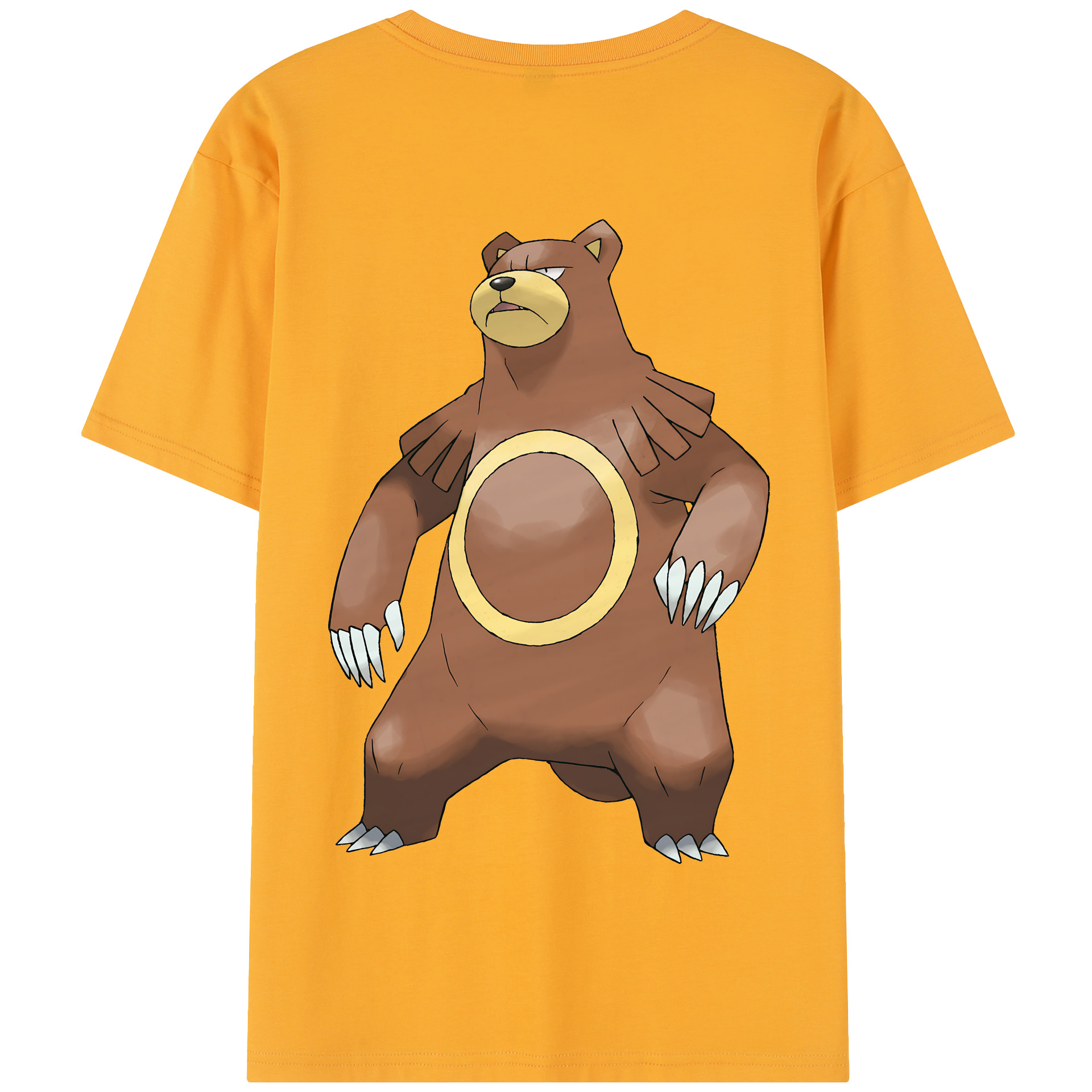 （画像用） ポケットモンスター Pokémon 綿100％半袖Tシャツ（背面プリント）