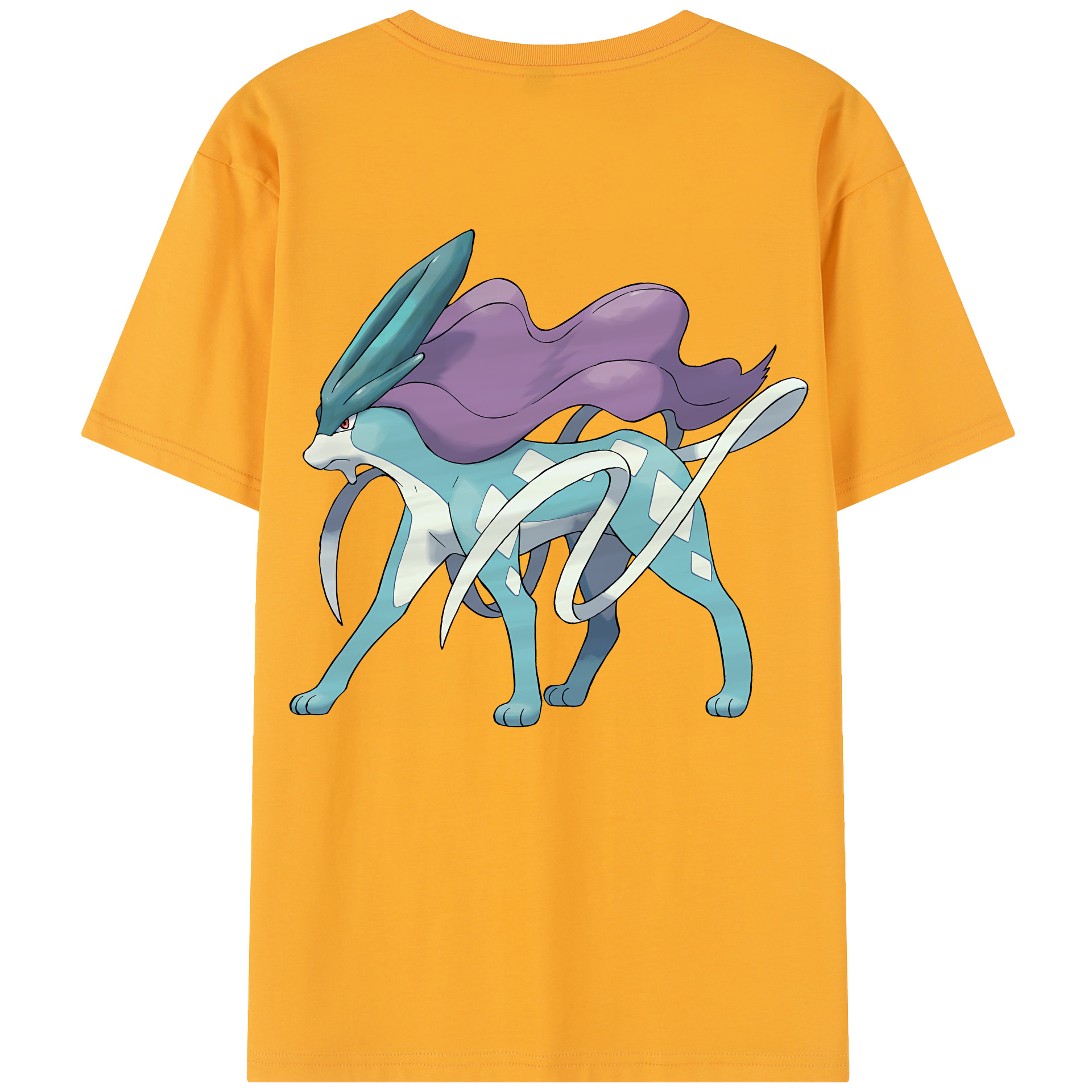 （画像用） ポケットモンスター Pokémon 綿100％半袖Tシャツ（背面プリント）