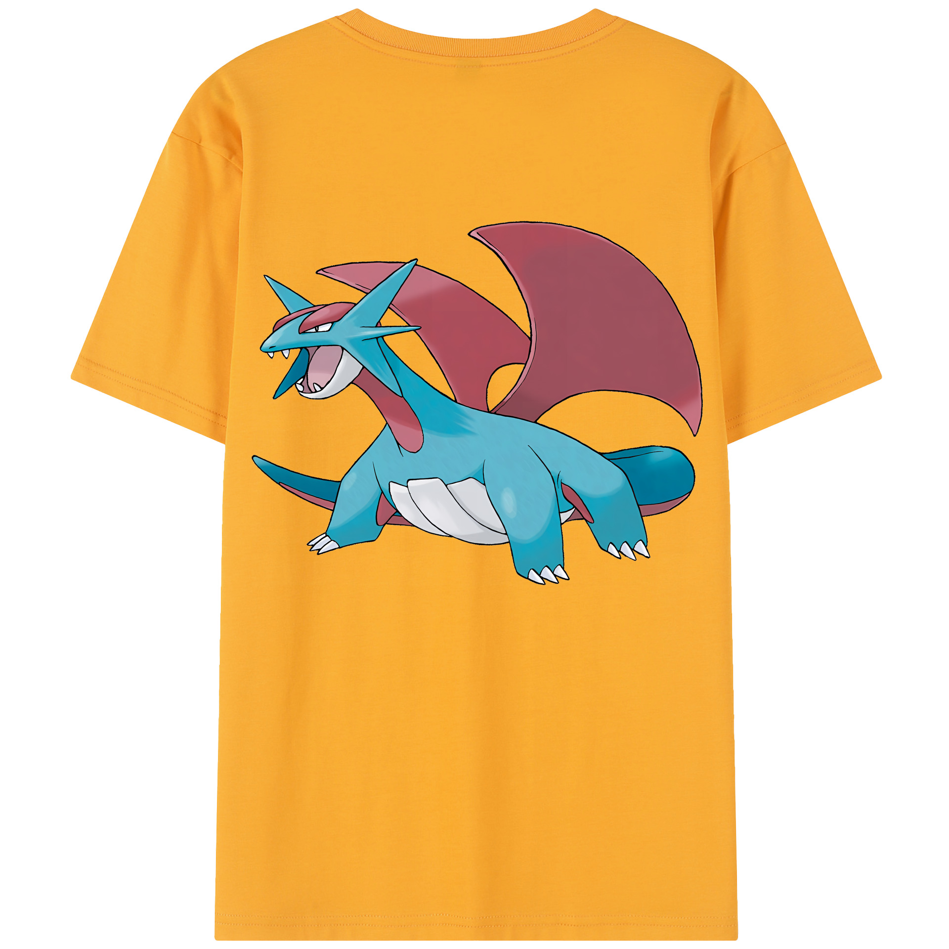 （画像用） ポケットモンスター Pokémon 綿100％半袖Tシャツ（背面プリント）