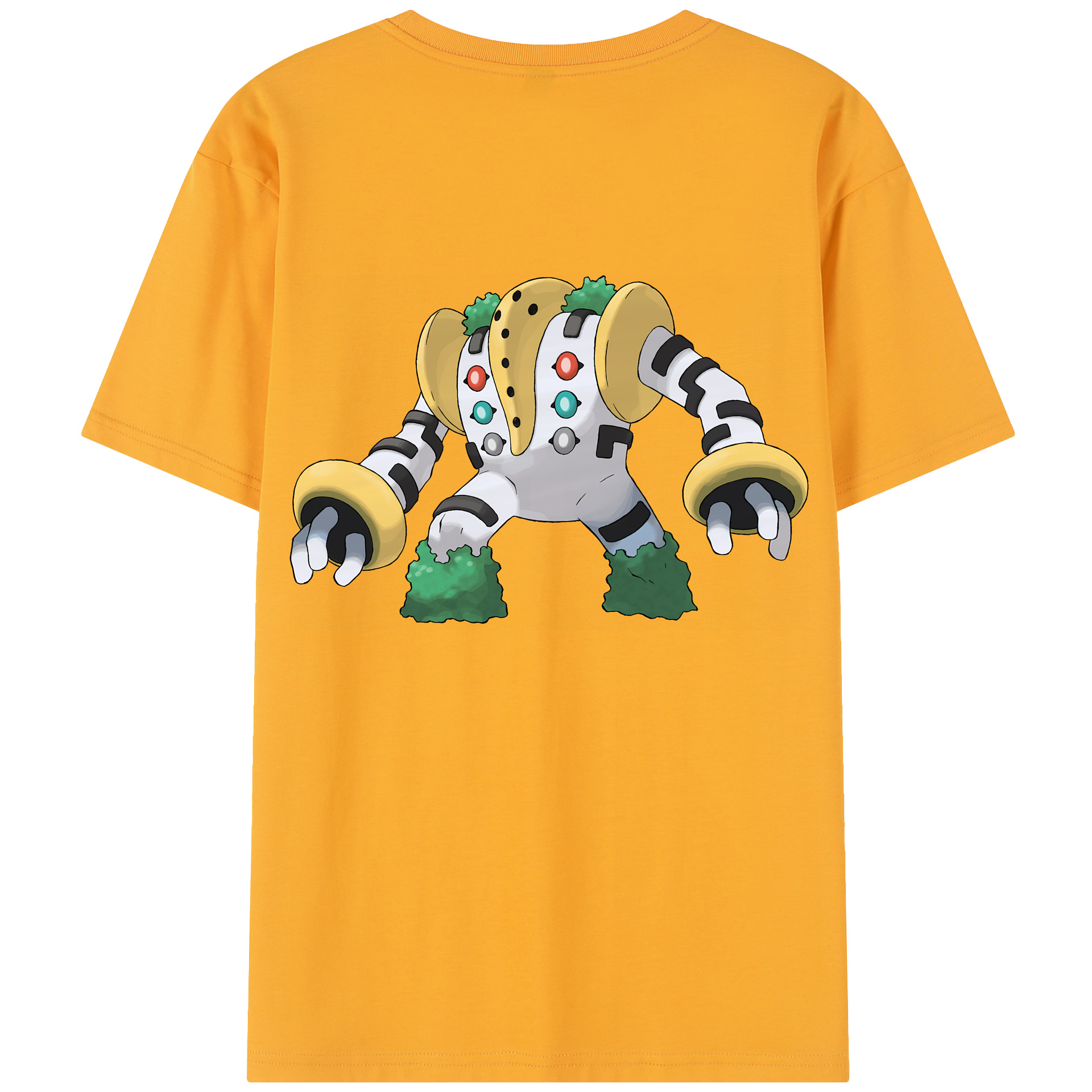（画像用） ポケットモンスター Pokémon 綿100％半袖Tシャツ（背面プリント）