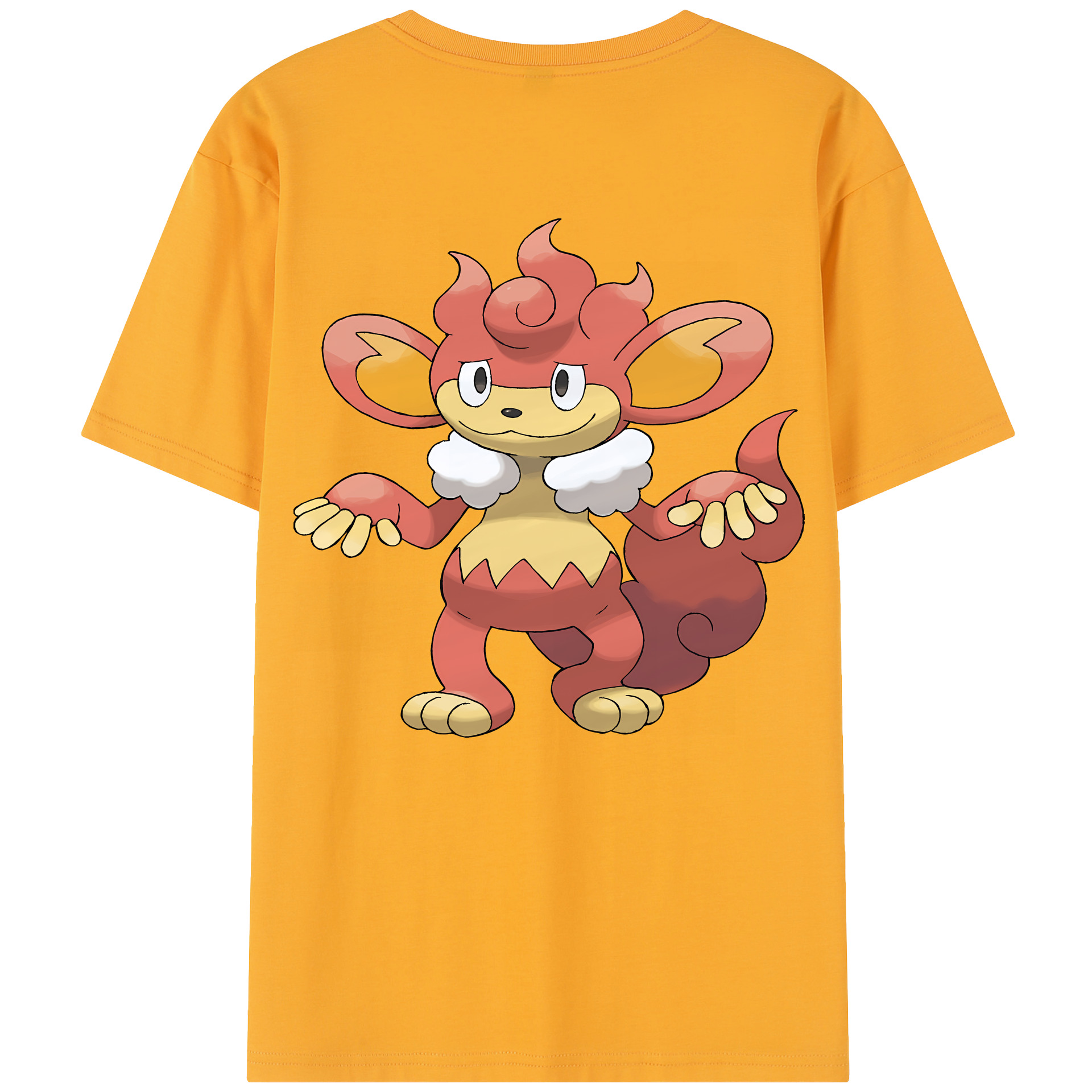 （画像用） ポケットモンスター Pokémon 綿100％半袖Tシャツ（背面プリント）