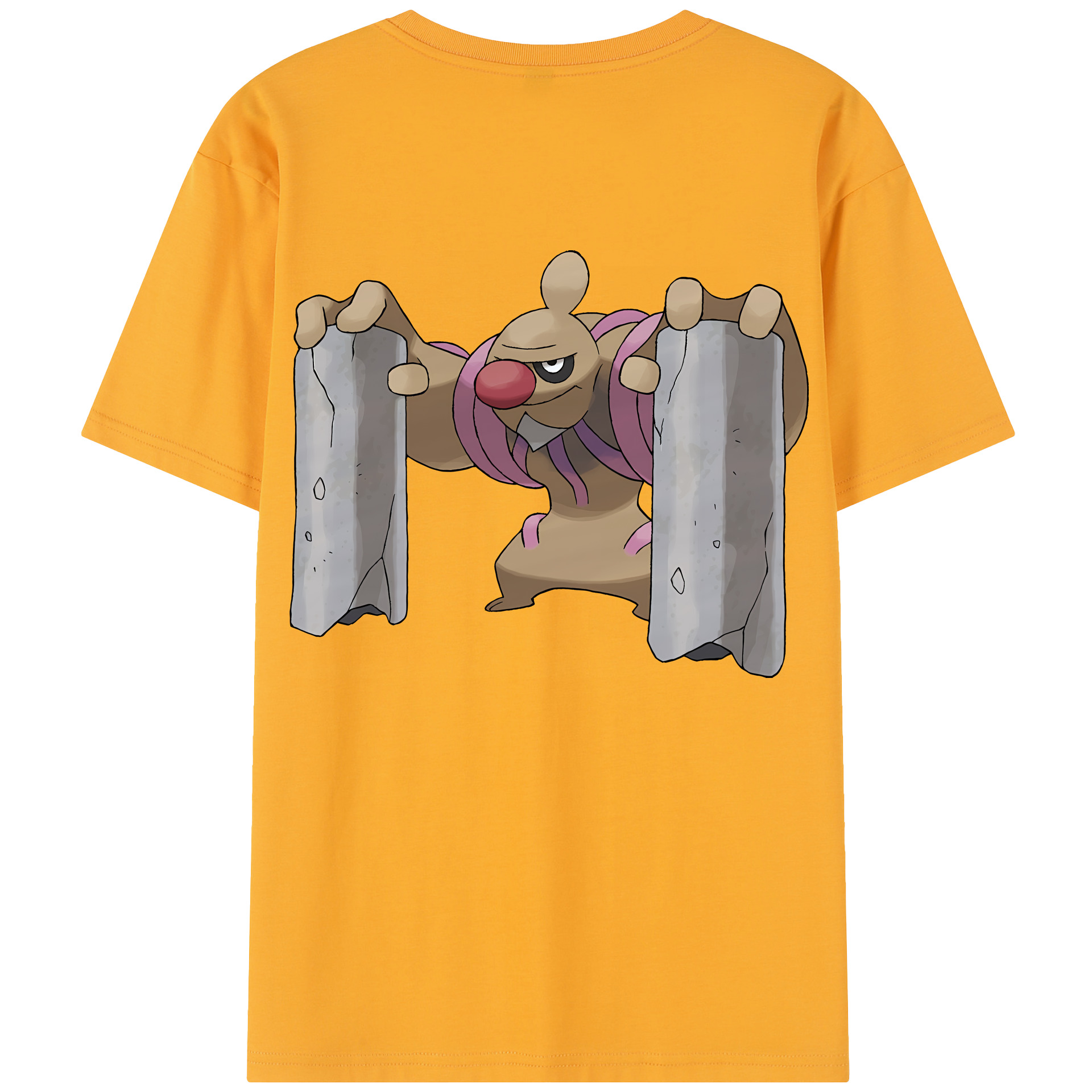（画像用） ポケットモンスター Pokémon 綿100％半袖Tシャツ（背面プリント）