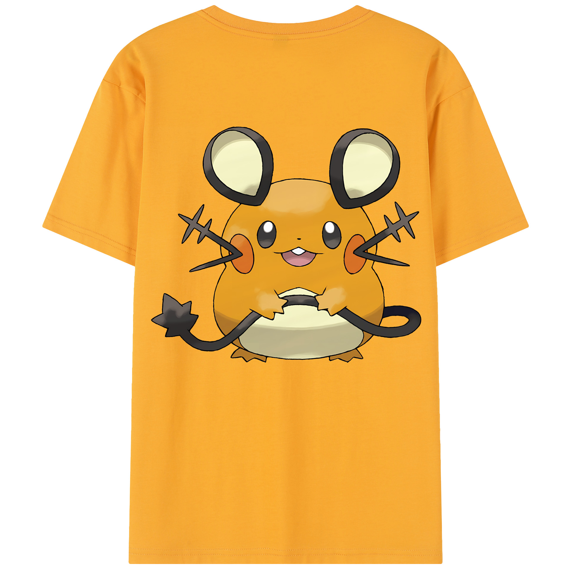 （画像用） ポケットモンスター Pokémon 綿100％半袖Tシャツ（背面プリント）