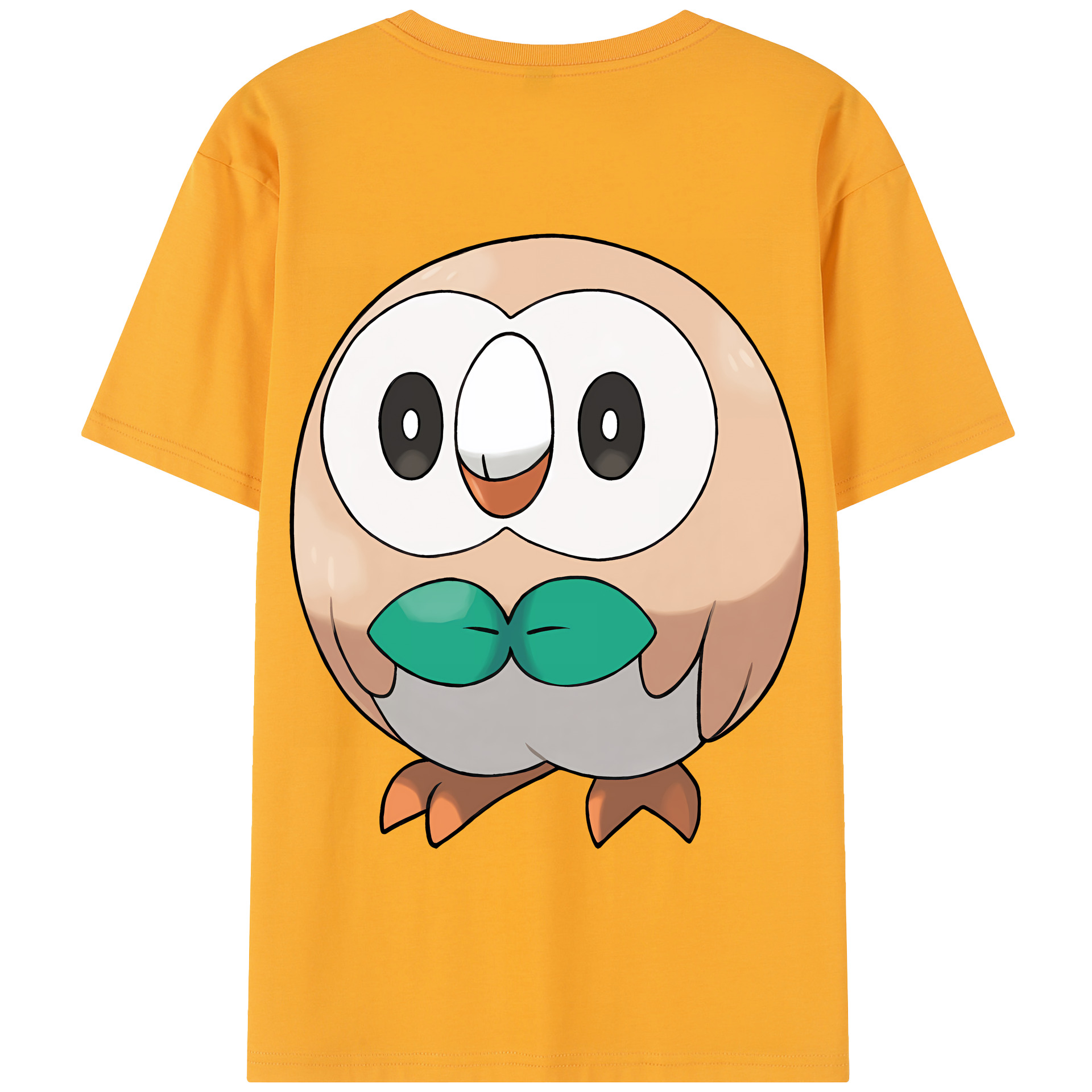 （画像用） ポケットモンスター Pokémon 綿100％半袖Tシャツ（背面プリント）