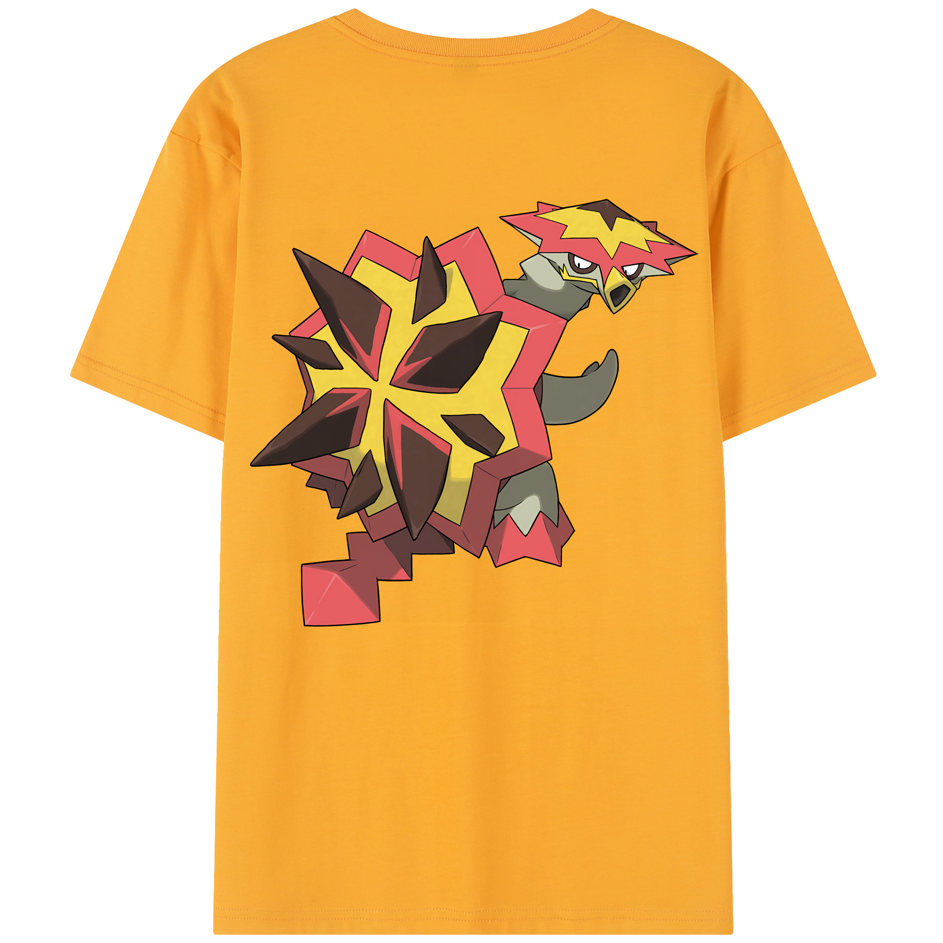 （画像用） ポケットモンスター Pokémon 綿100％半袖Tシャツ（背面プリント）