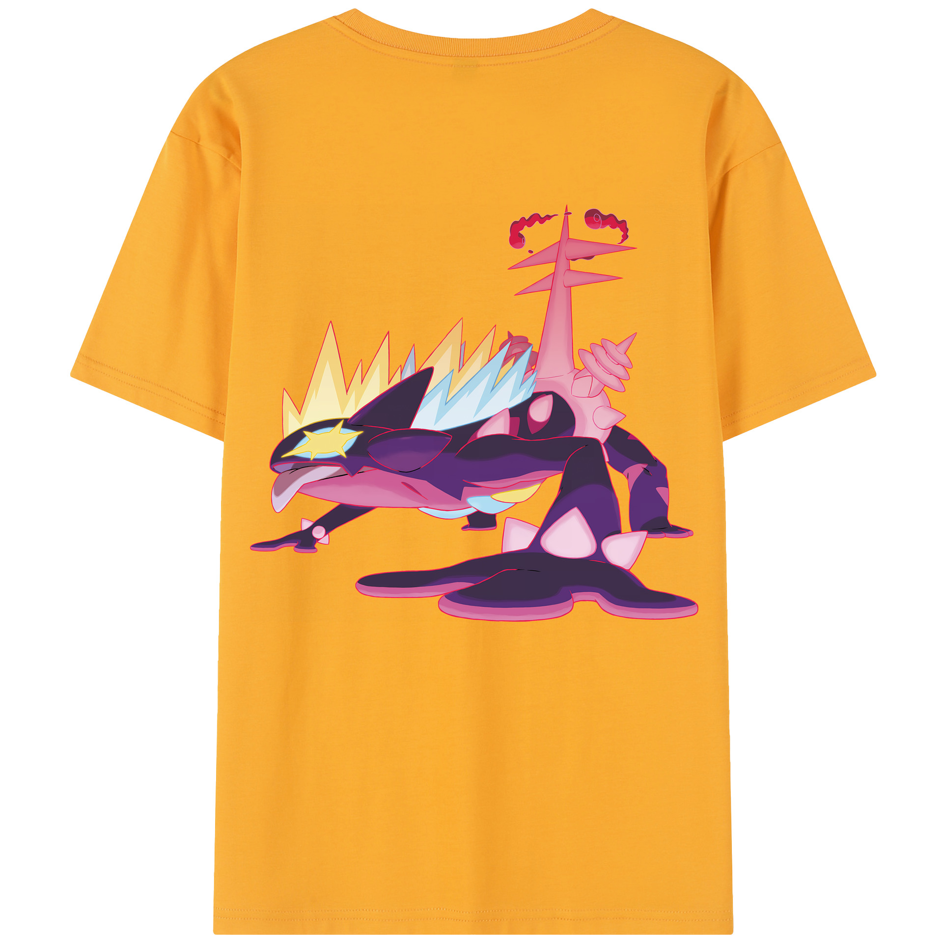 （画像用） ポケットモンスター Pokémon 綿100％半袖Tシャツ（背面プリント）