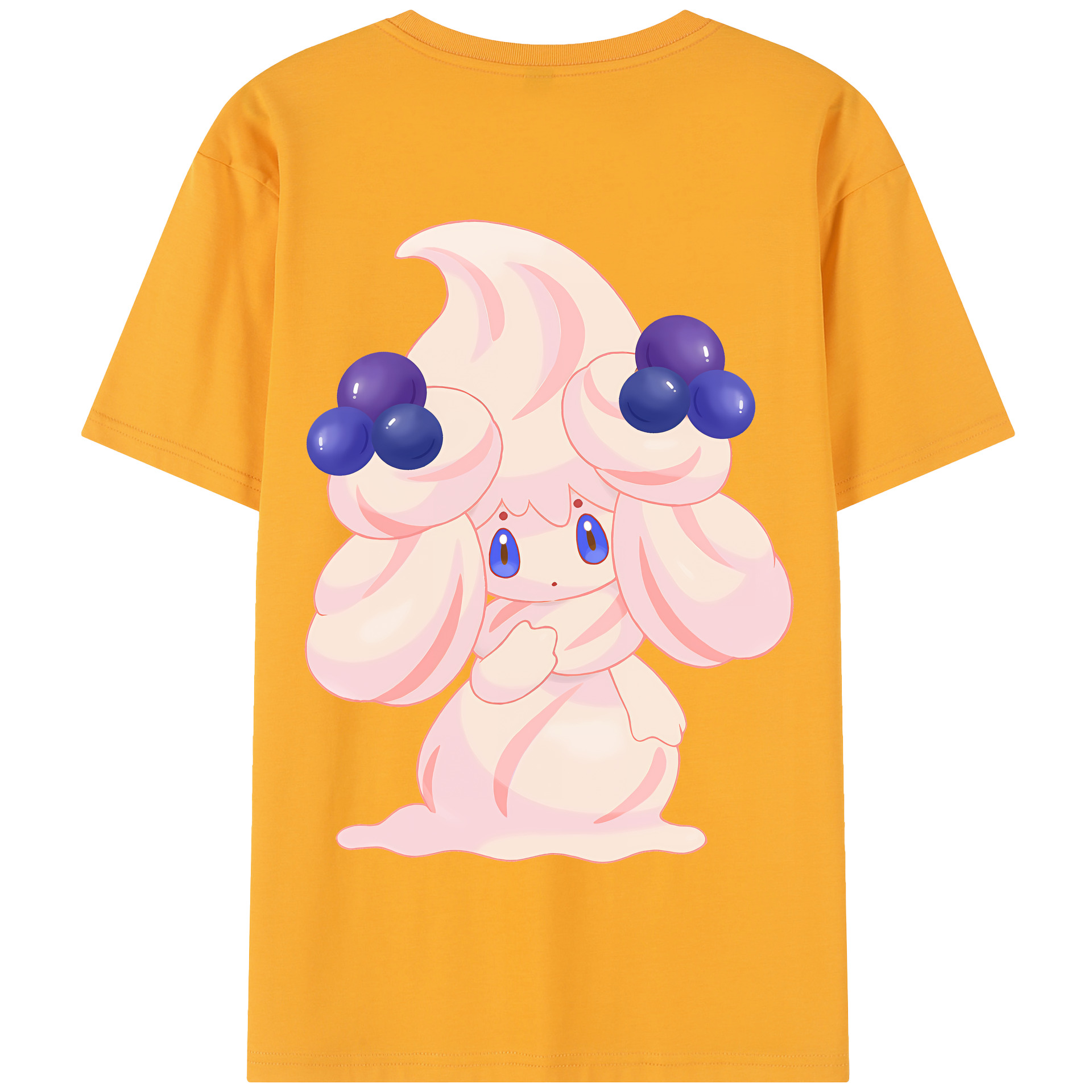 （画像用） ポケットモンスター Pokémon 綿100％半袖Tシャツ（背面プリント）