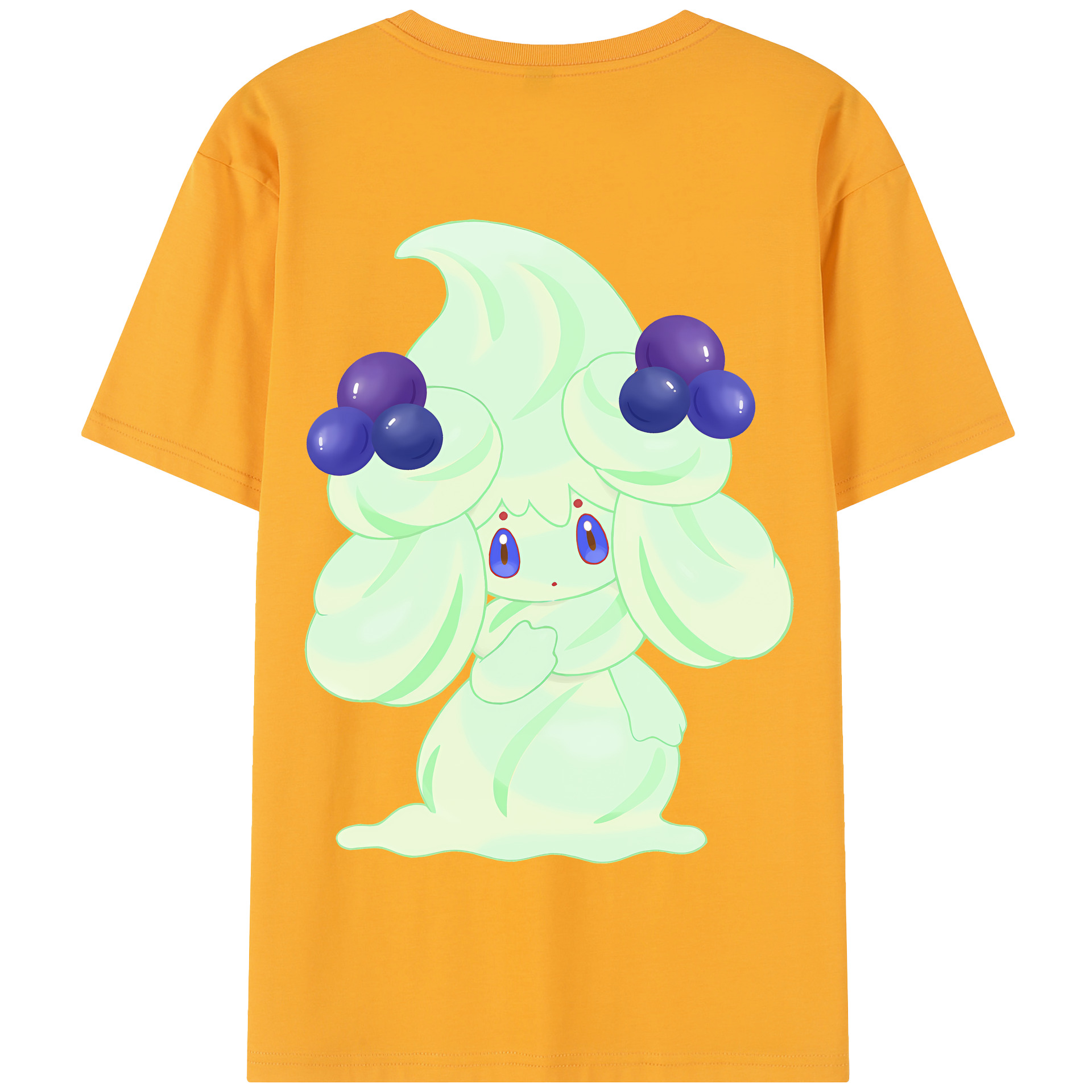 （画像用） ポケットモンスター Pokémon 綿100％半袖Tシャツ（背面プリント）