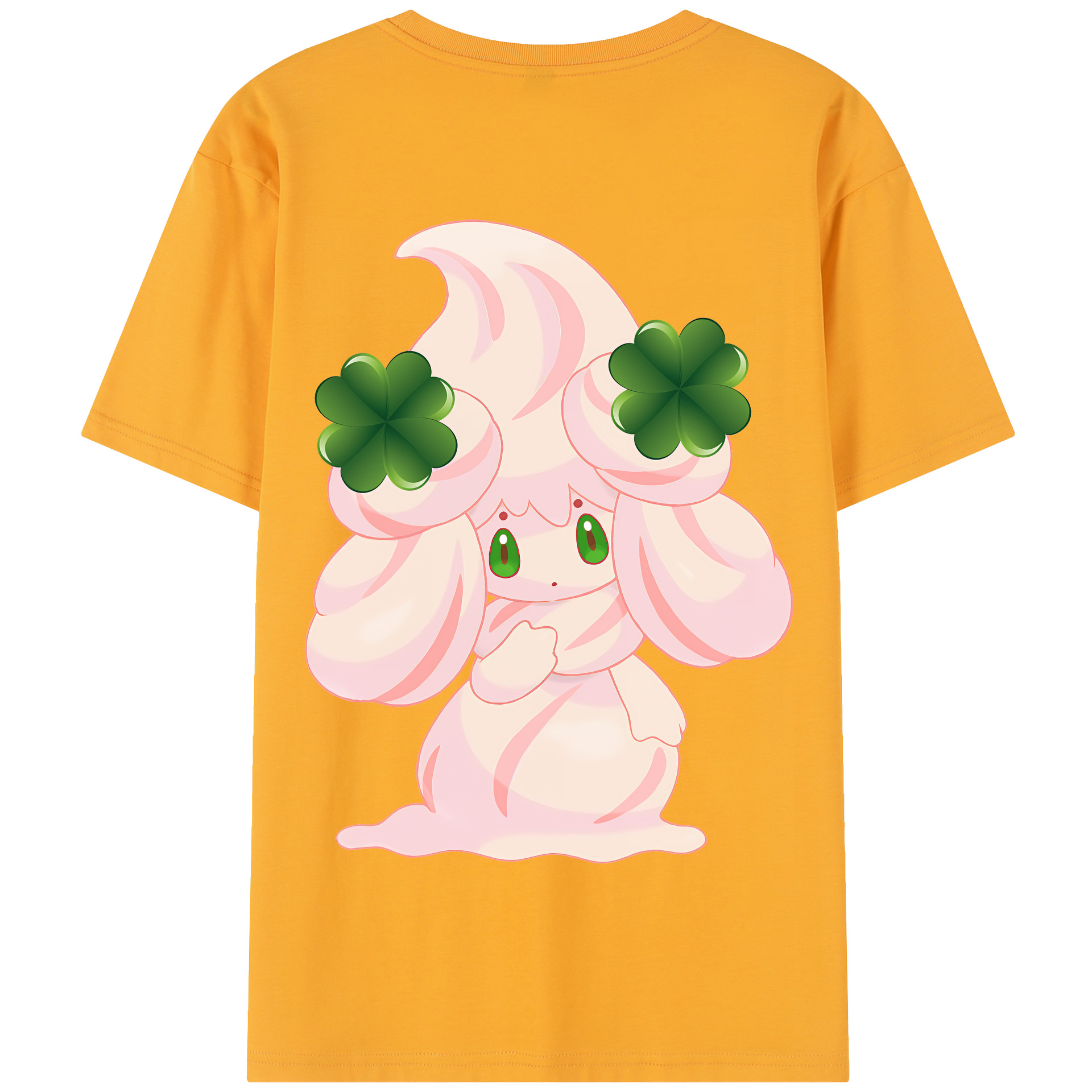 （画像用） ポケットモンスター Pokémon 綿100％半袖Tシャツ（背面プリント）