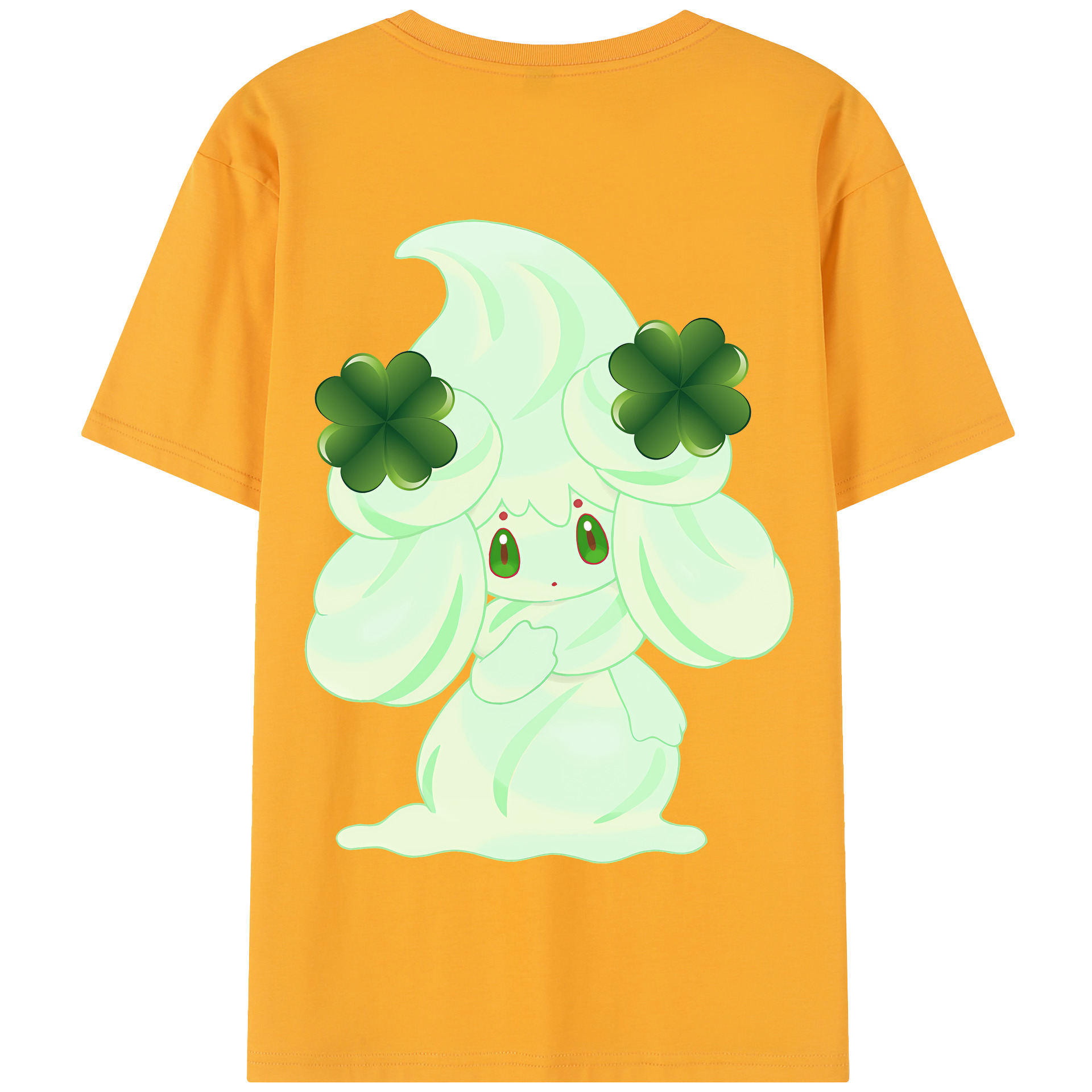 （画像用） ポケットモンスター Pokémon 綿100％半袖Tシャツ（背面プリント）