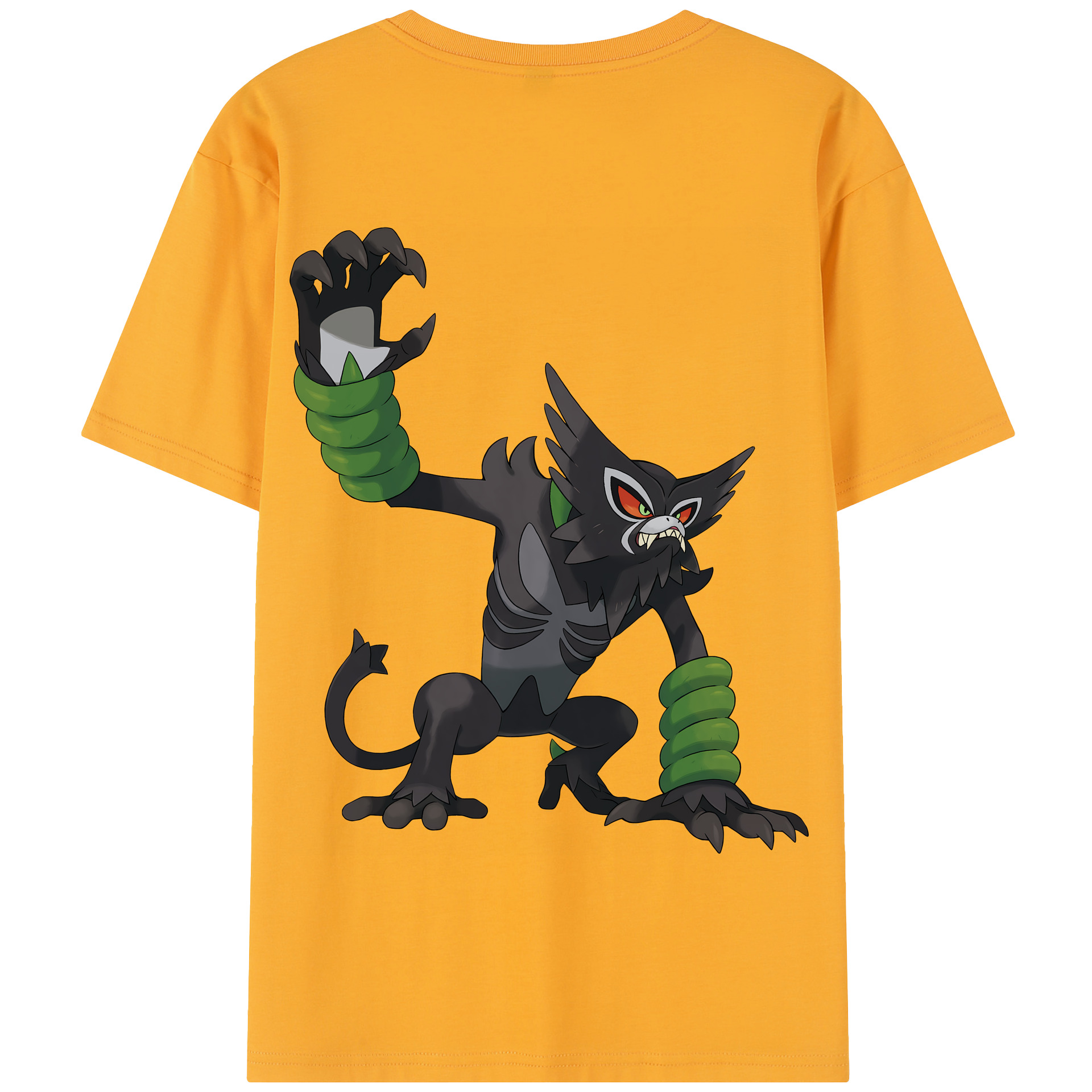 （画像用） ポケットモンスター Pokémon 綿100％半袖Tシャツ（背面プリント）