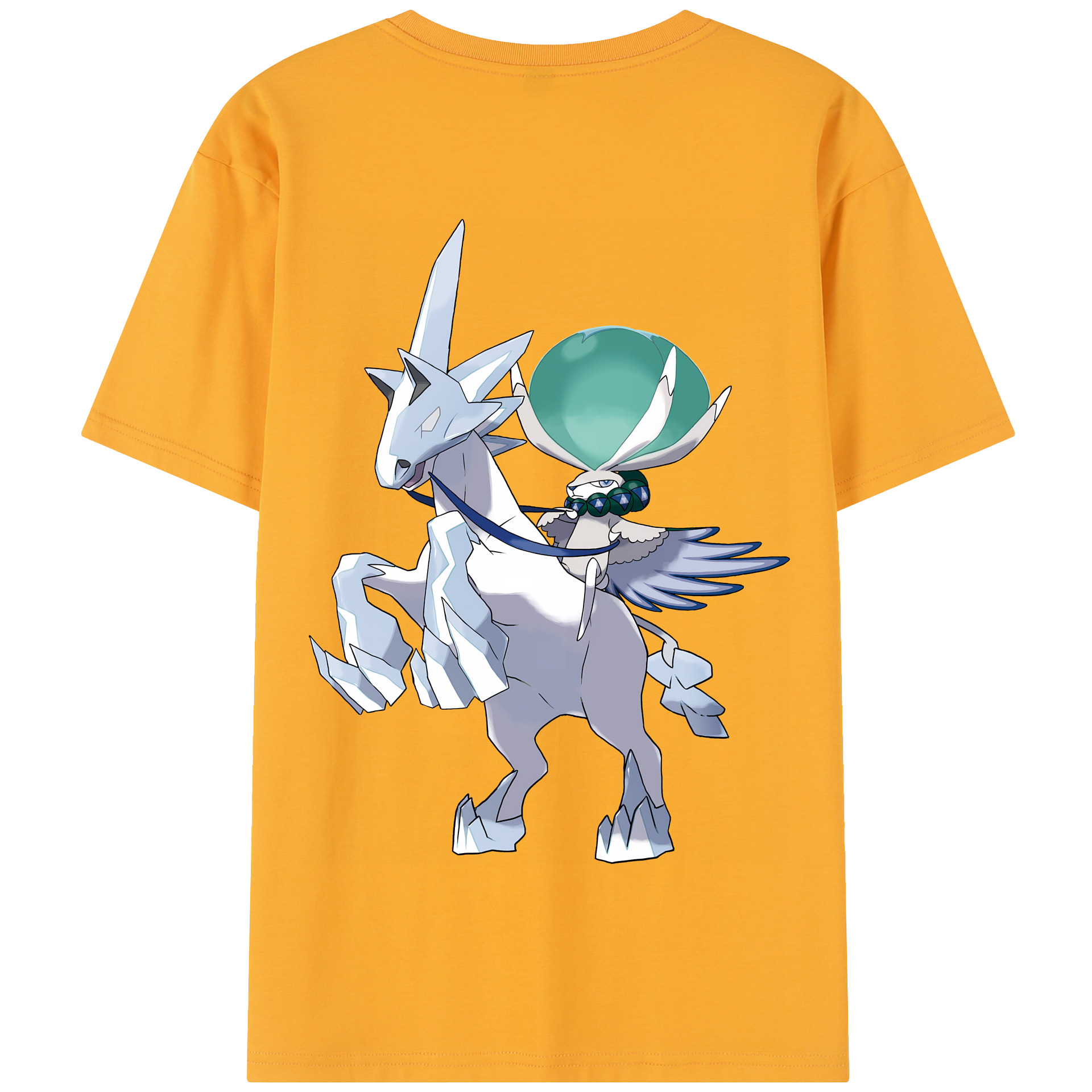 （画像用） ポケットモンスター Pokémon 綿100％半袖Tシャツ（背面プリント）