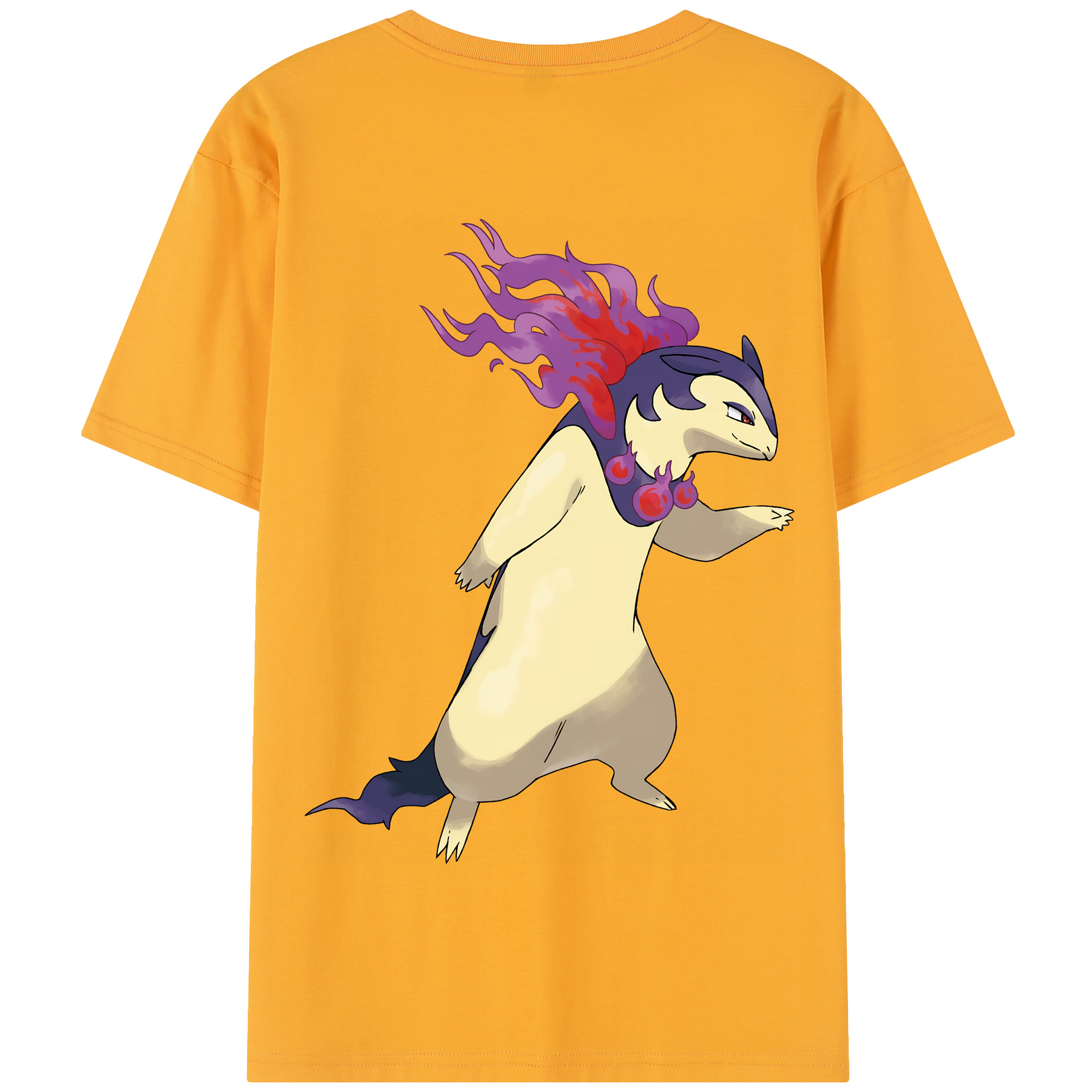 （画像用） ポケットモンスター Pokémon 綿100％半袖Tシャツ（背面プリント）
