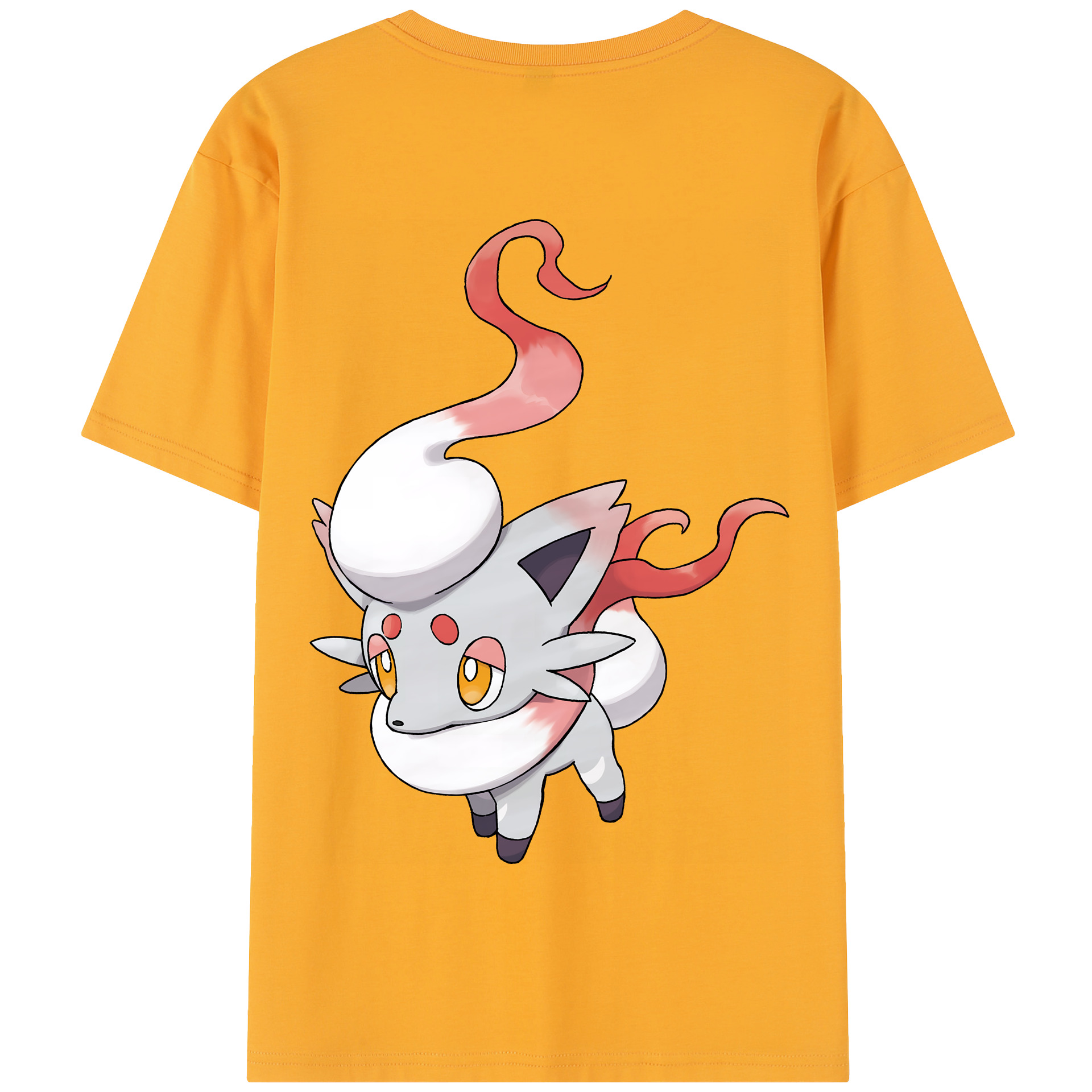 （画像用） ポケットモンスター Pokémon 綿100％半袖Tシャツ（背面プリント）