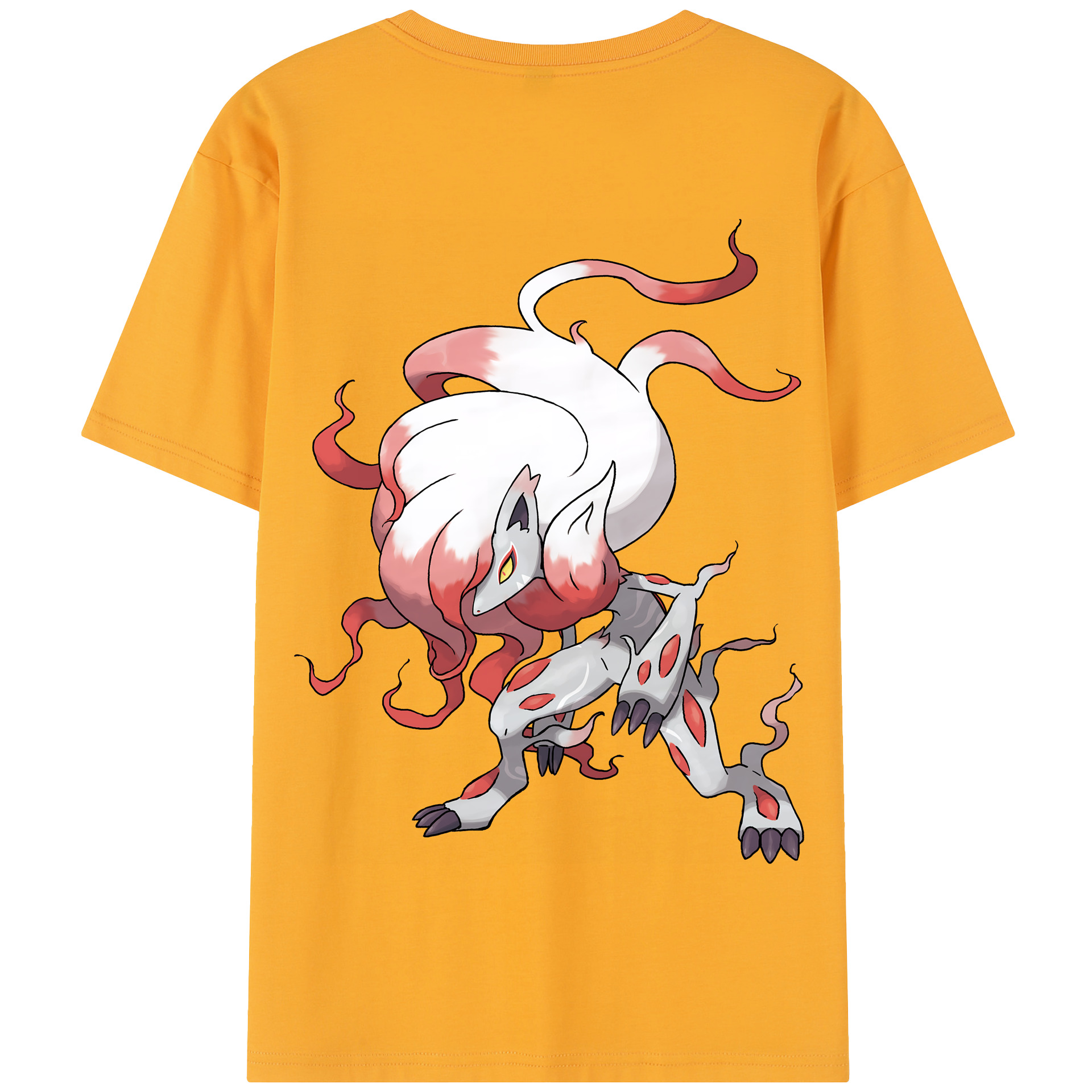 （画像用） ポケットモンスター Pokémon 綿100％半袖Tシャツ（背面プリント）