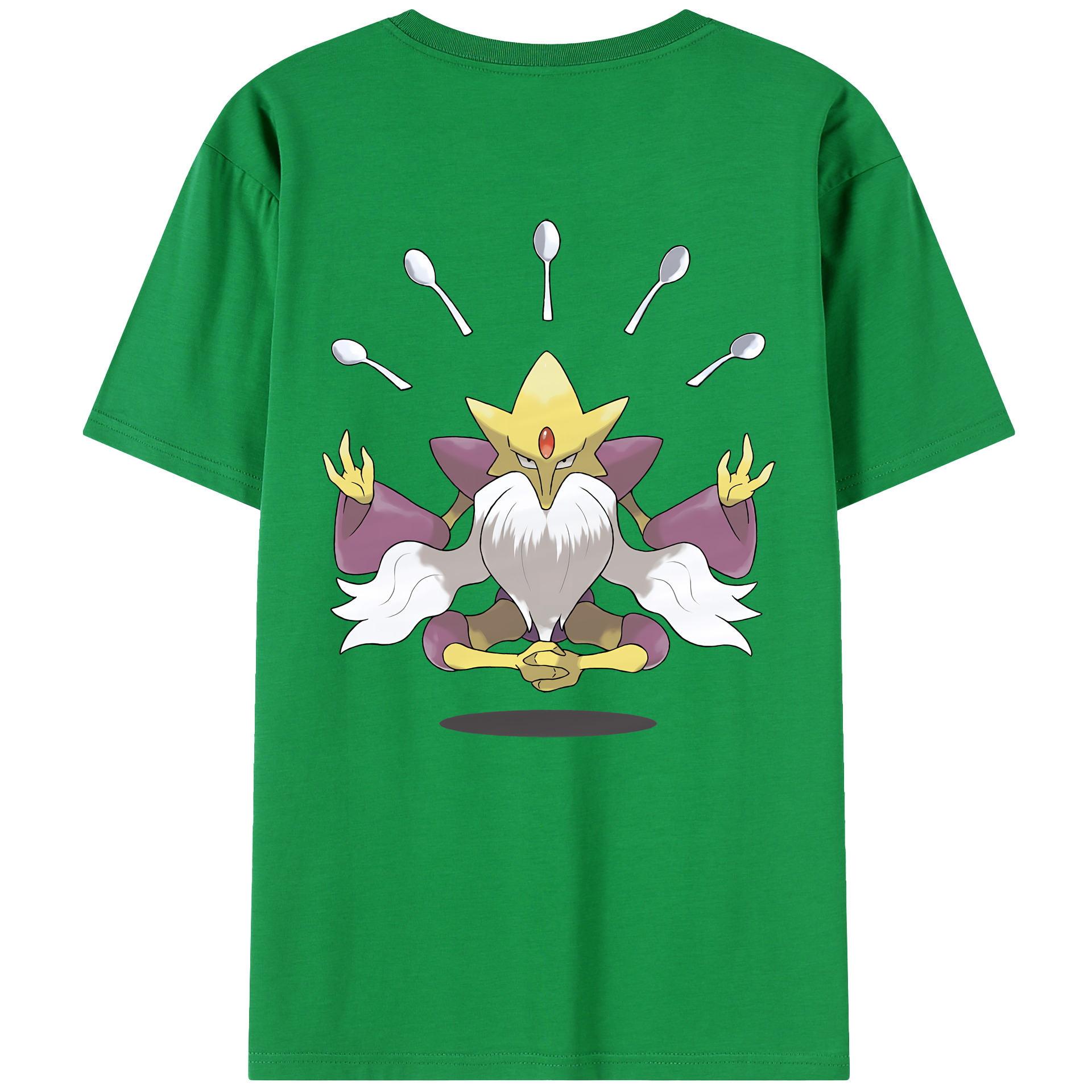 （画像用） ポケットモンスター Pokémon 綿100％半袖Tシャツ（背面プリント）