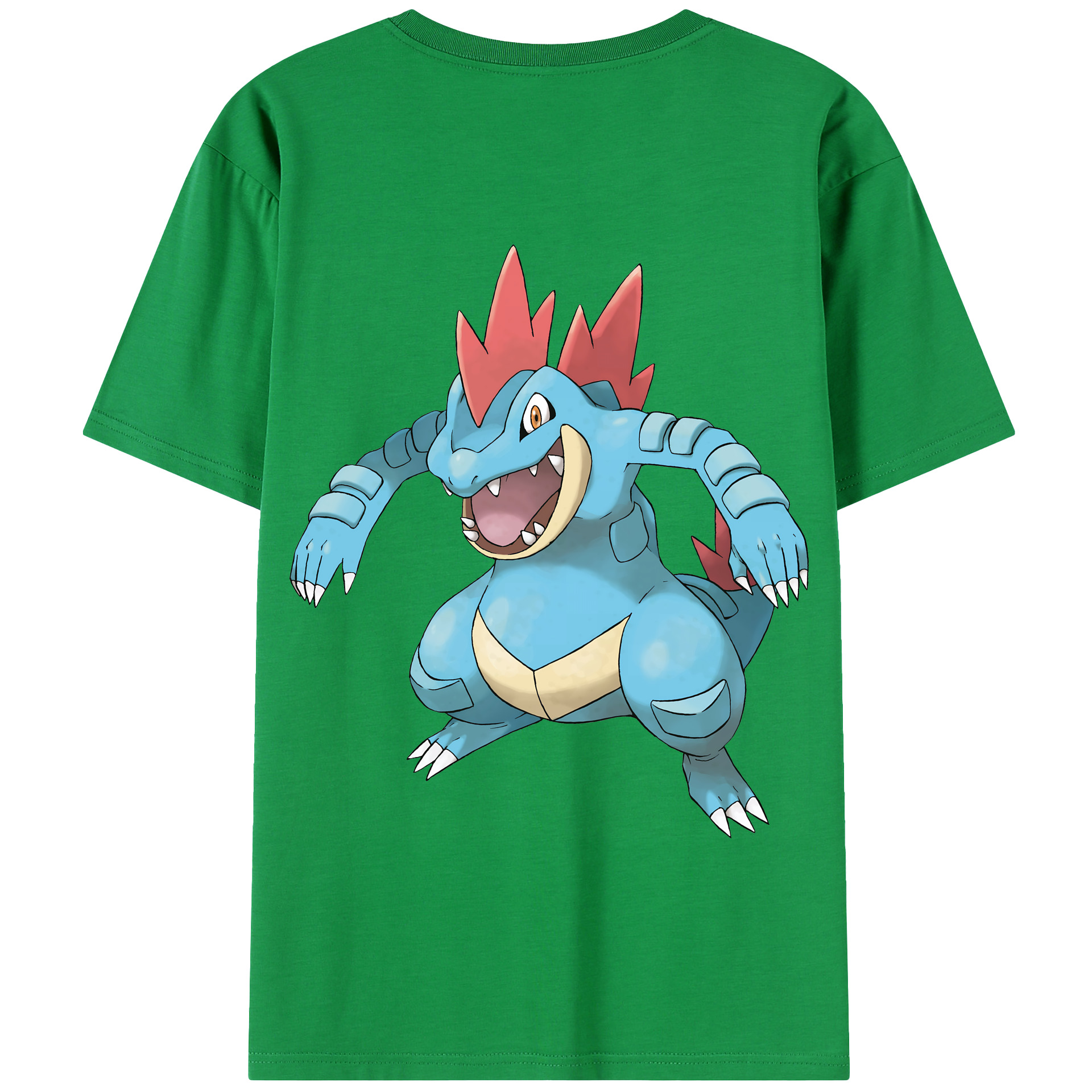 （画像用） ポケットモンスター Pokémon 綿100％半袖Tシャツ（背面プリント）