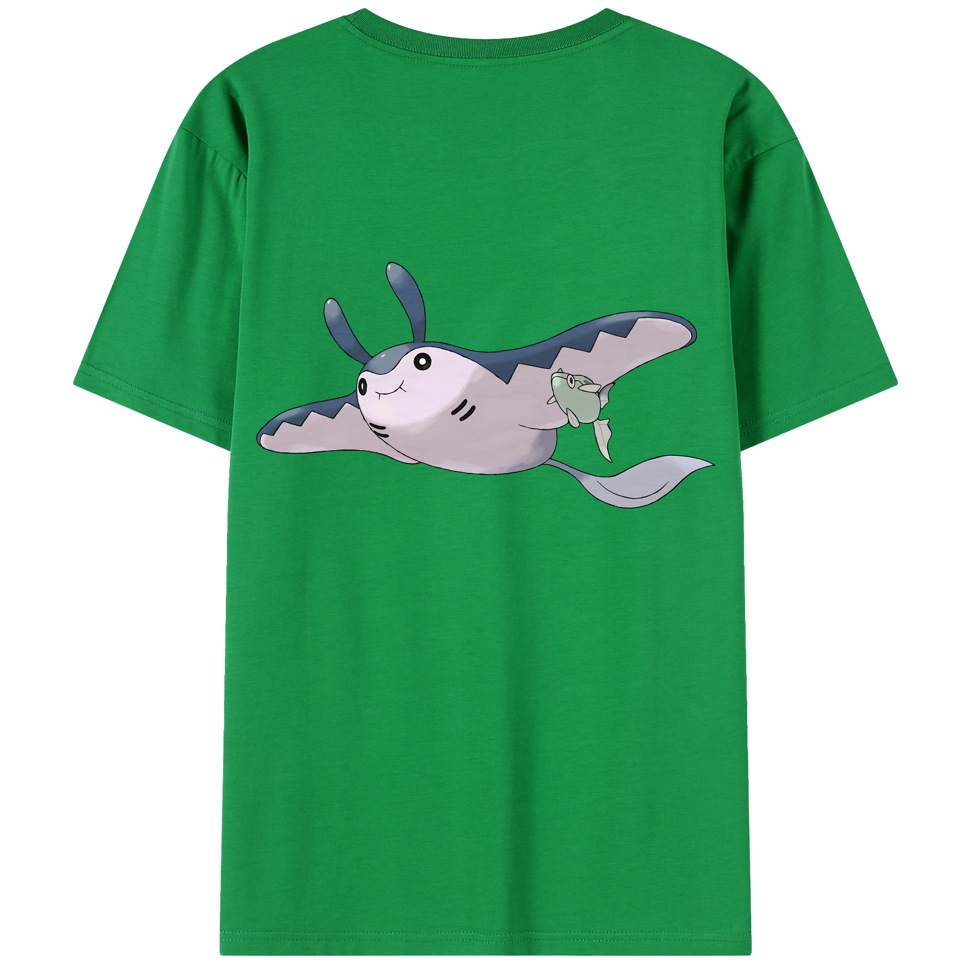（画像用） ポケットモンスター Pokémon 綿100％半袖Tシャツ（背面プリント）
